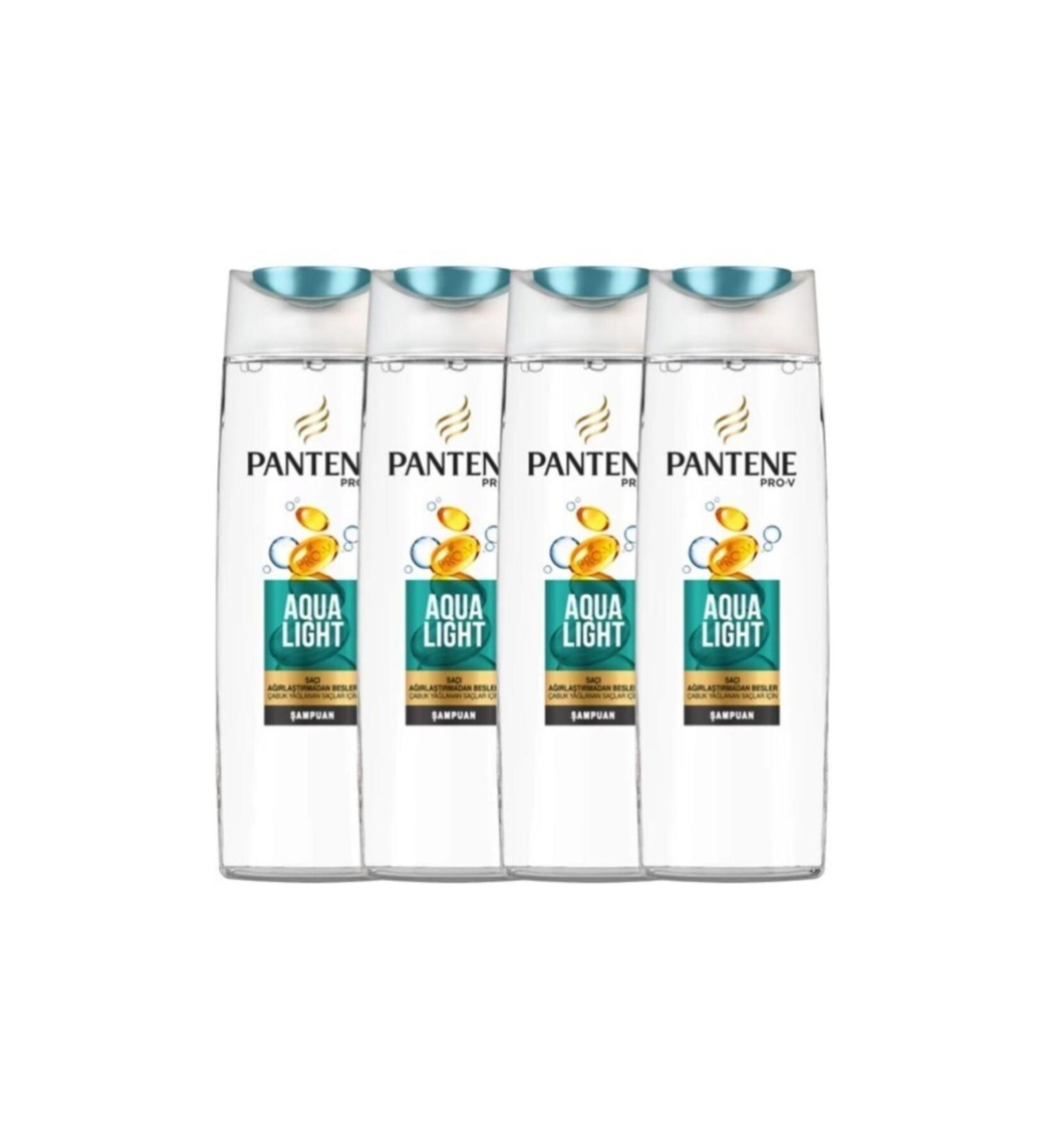 Pantene Shampoo Aqualight 500 Ml X 4 Pieces