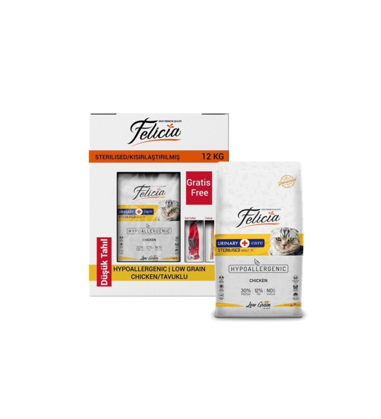 Felicia Sterilized Chicken Cat Food 12 kg