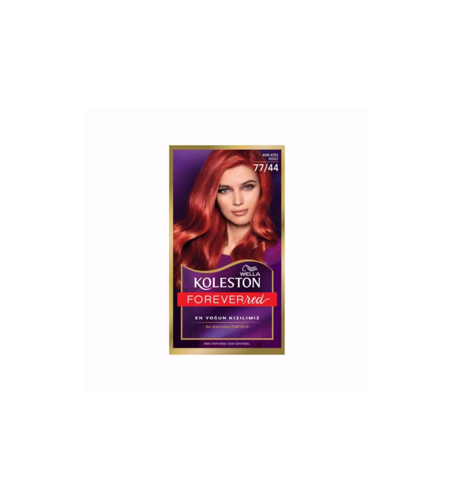 Wella Wella Hair Dye Set 77/44 Flame Red 4056800813292