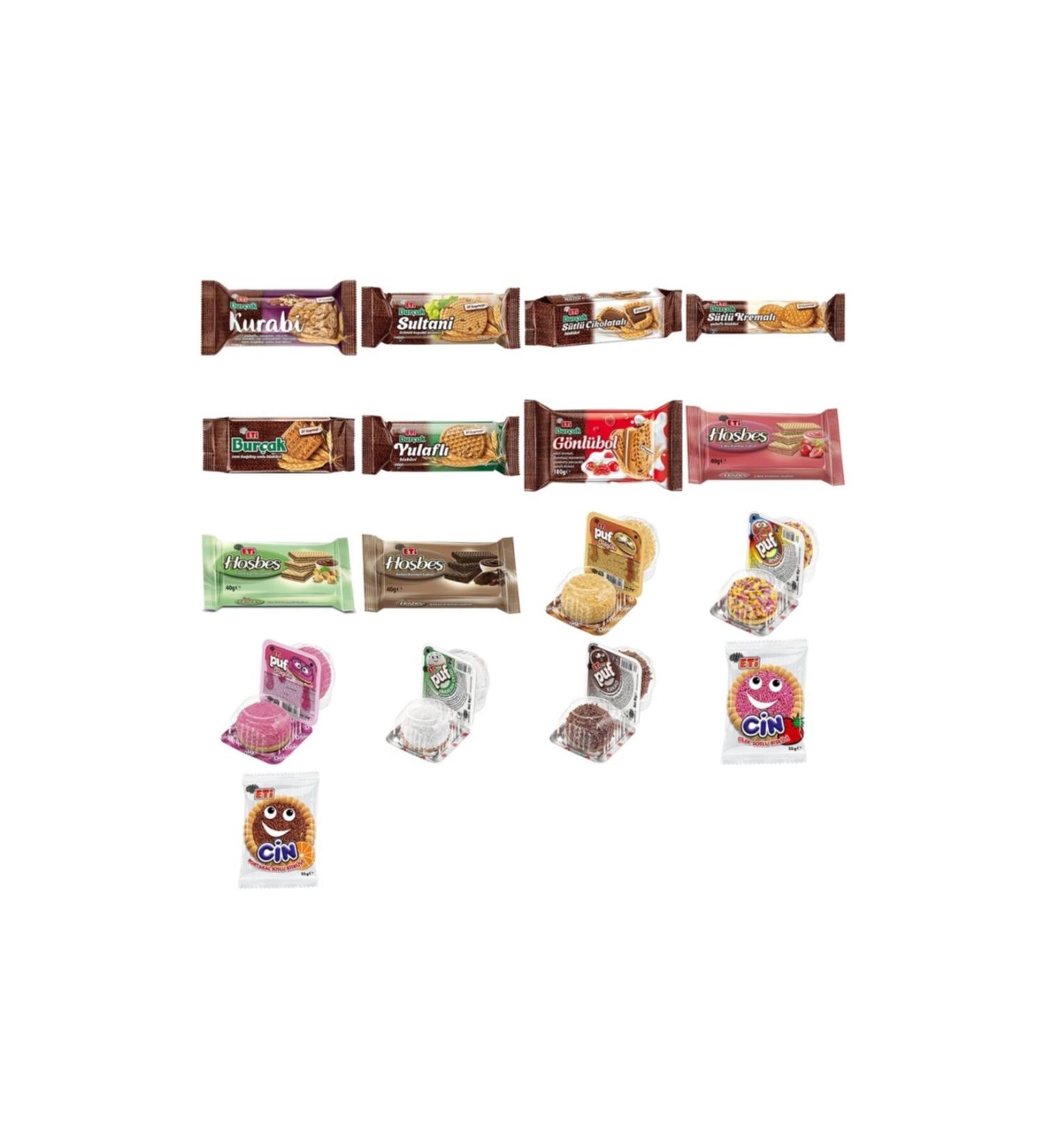 Eti Bur ak Hosbe Pouf Set