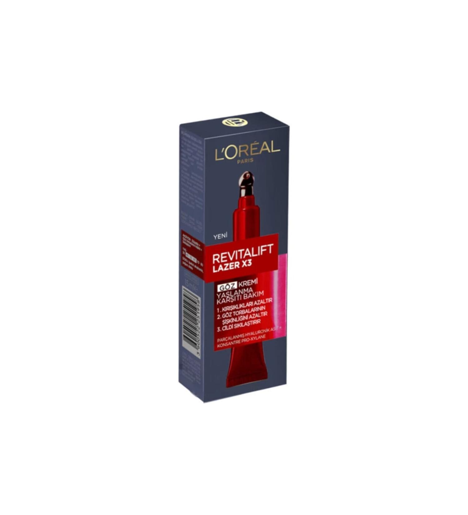 L'Oreal Paris Revitalift Laser X3 Anti-Aging Eye Care Cream 3600523436085