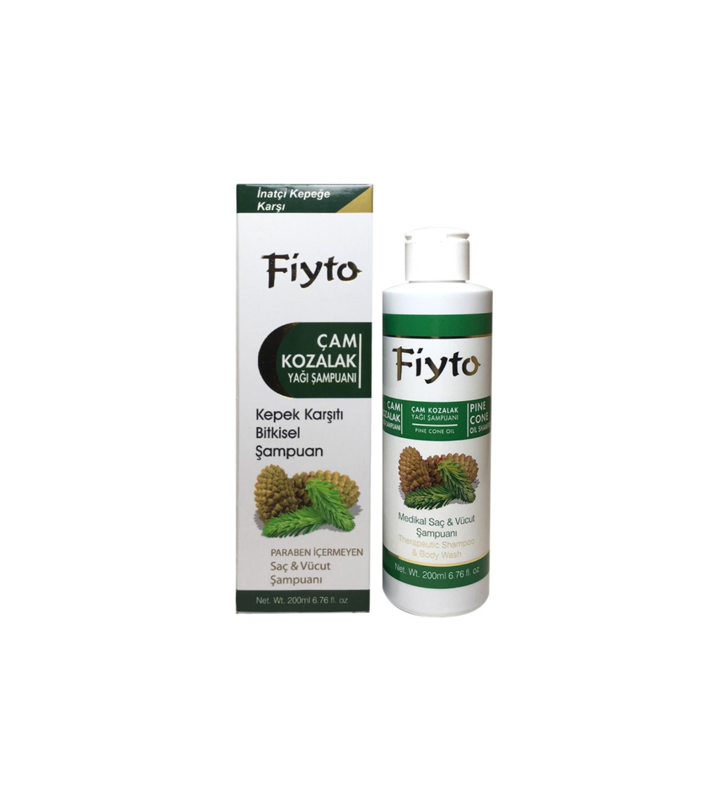 Fiyto Pine Cone Oil Shampoo (Hair and Body) 200 Ml.