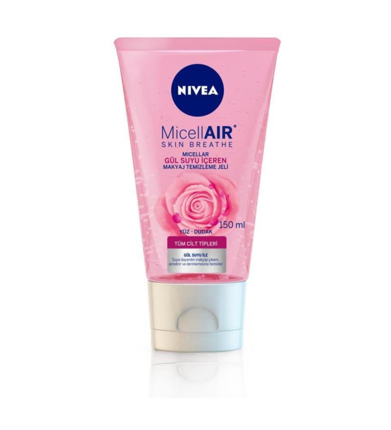 NIVEA Micellair Make-Up Remover Gel with Rose Water 150 ml