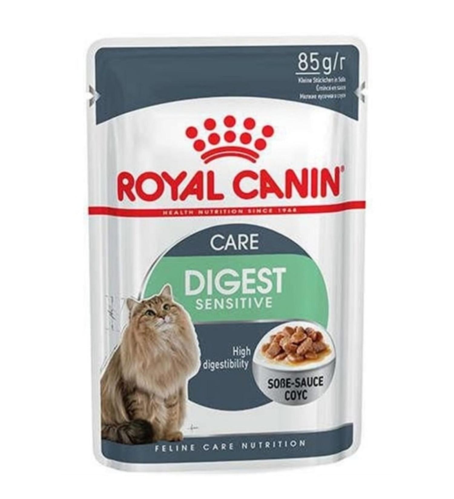 Royal Canin Digest Sensitive Gravy Wet Cat Food 85 Gr X 6 Pieces