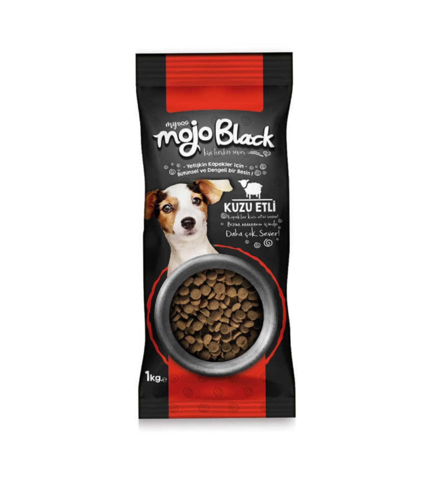 mydog Mojo Black Adult Lamb Meat Dog Food 1 Kg