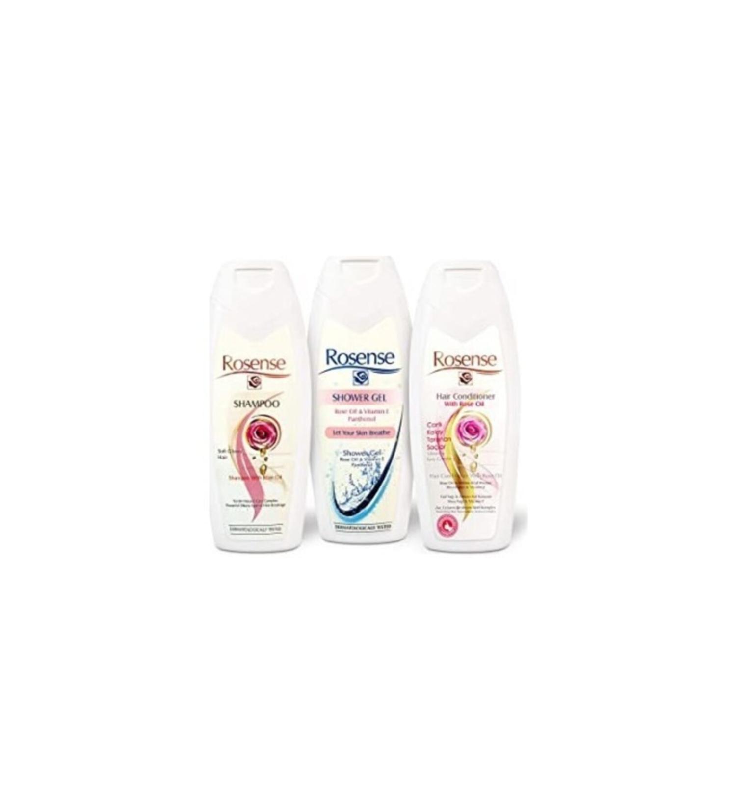 Rosense Shower Set (shampoo - Shower Gel - Conditioner)