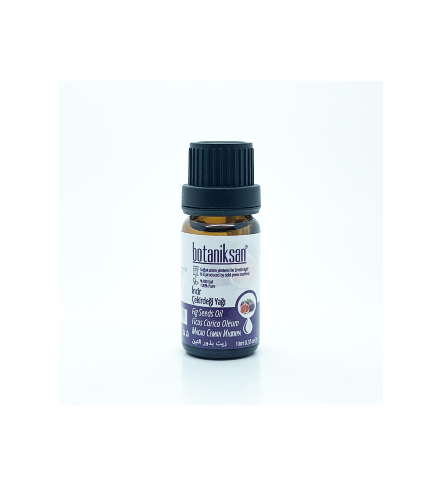 Botanicals Fig Seed Oil 10ml Cold Pressed Pure Natural Additive-Free