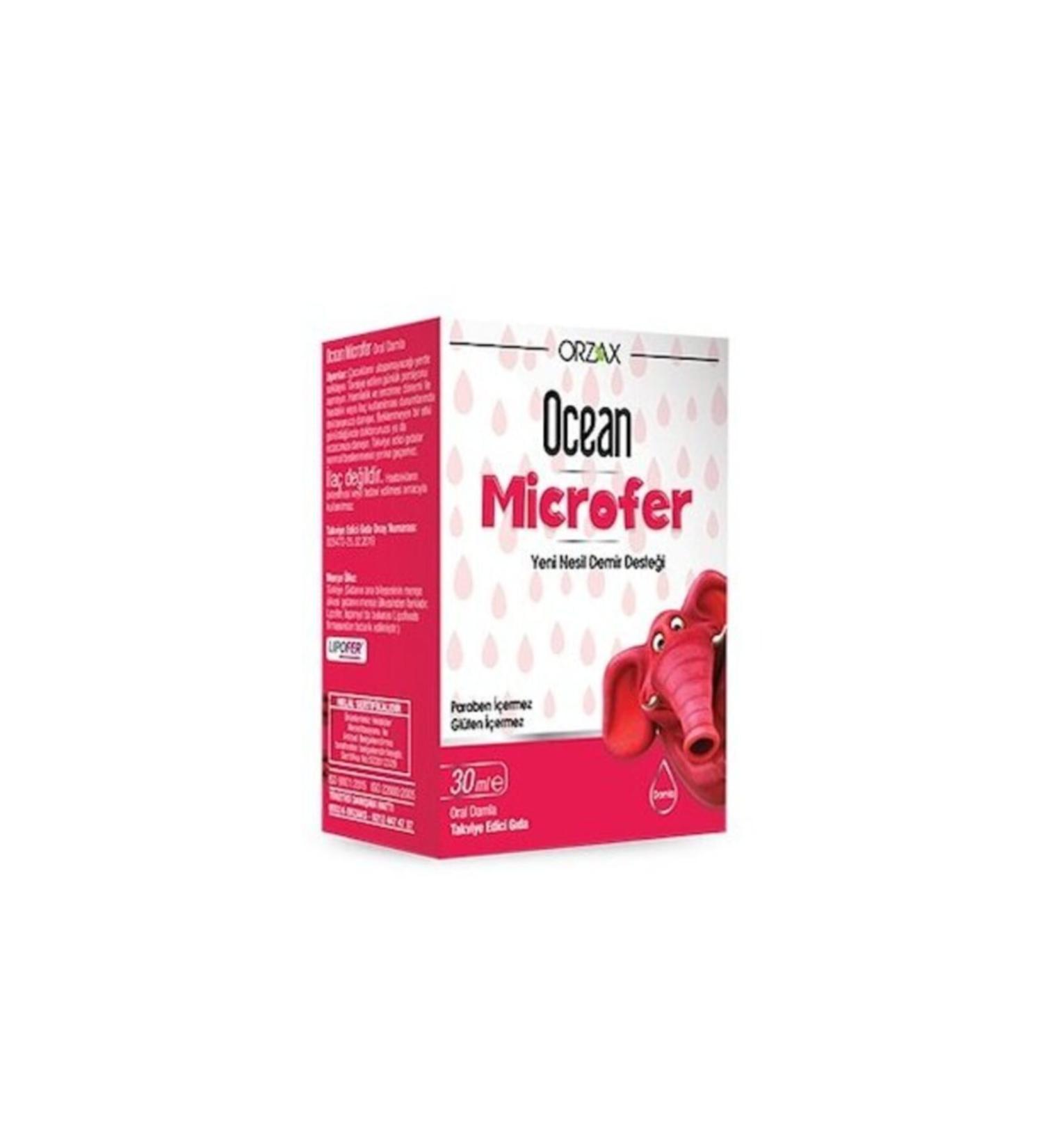 Orzax Ocean Microfer 30 ml Oral Drops