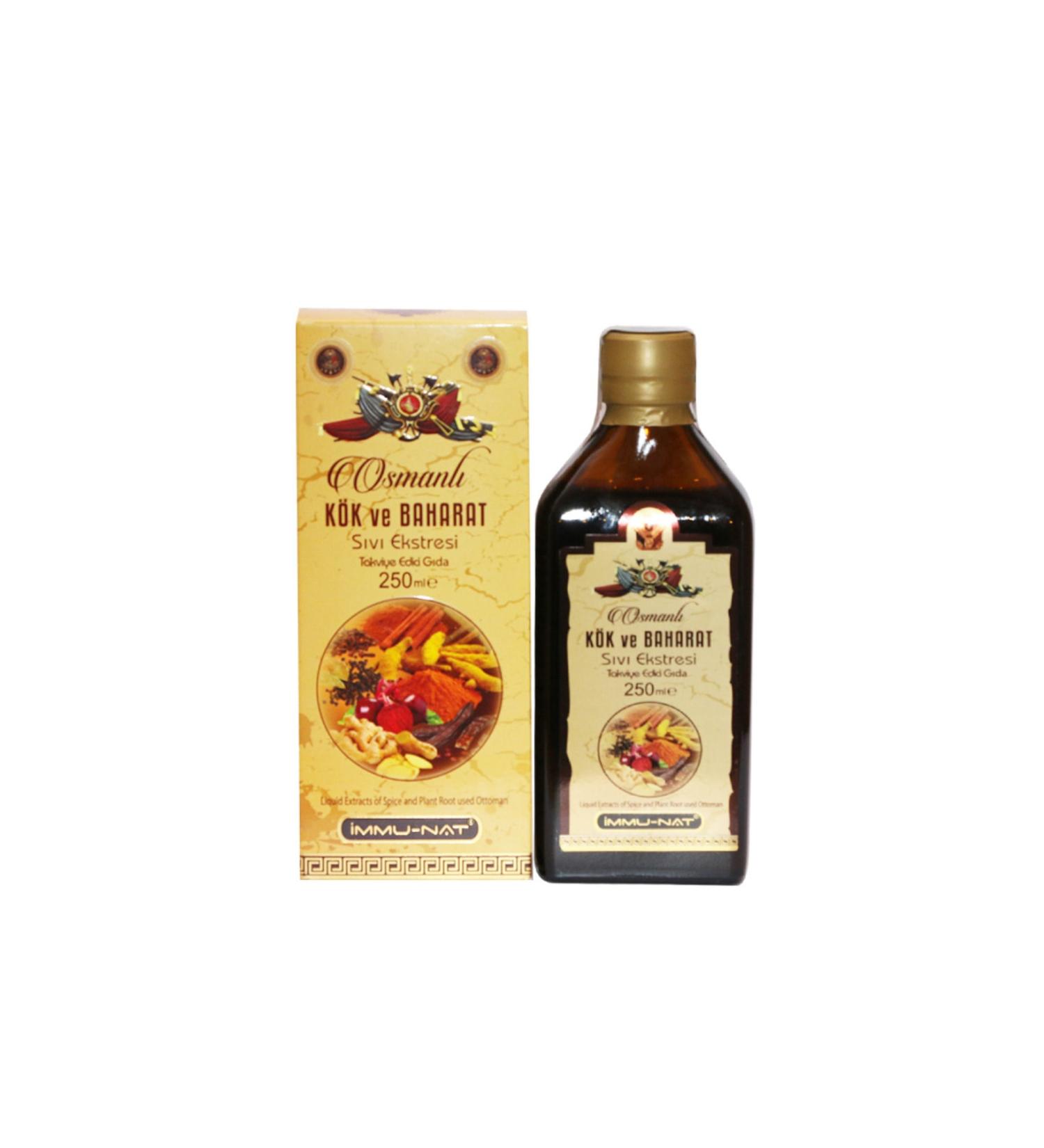 Immu-Nat Ottoman Root Syrup Liquid Extract 250 ml
