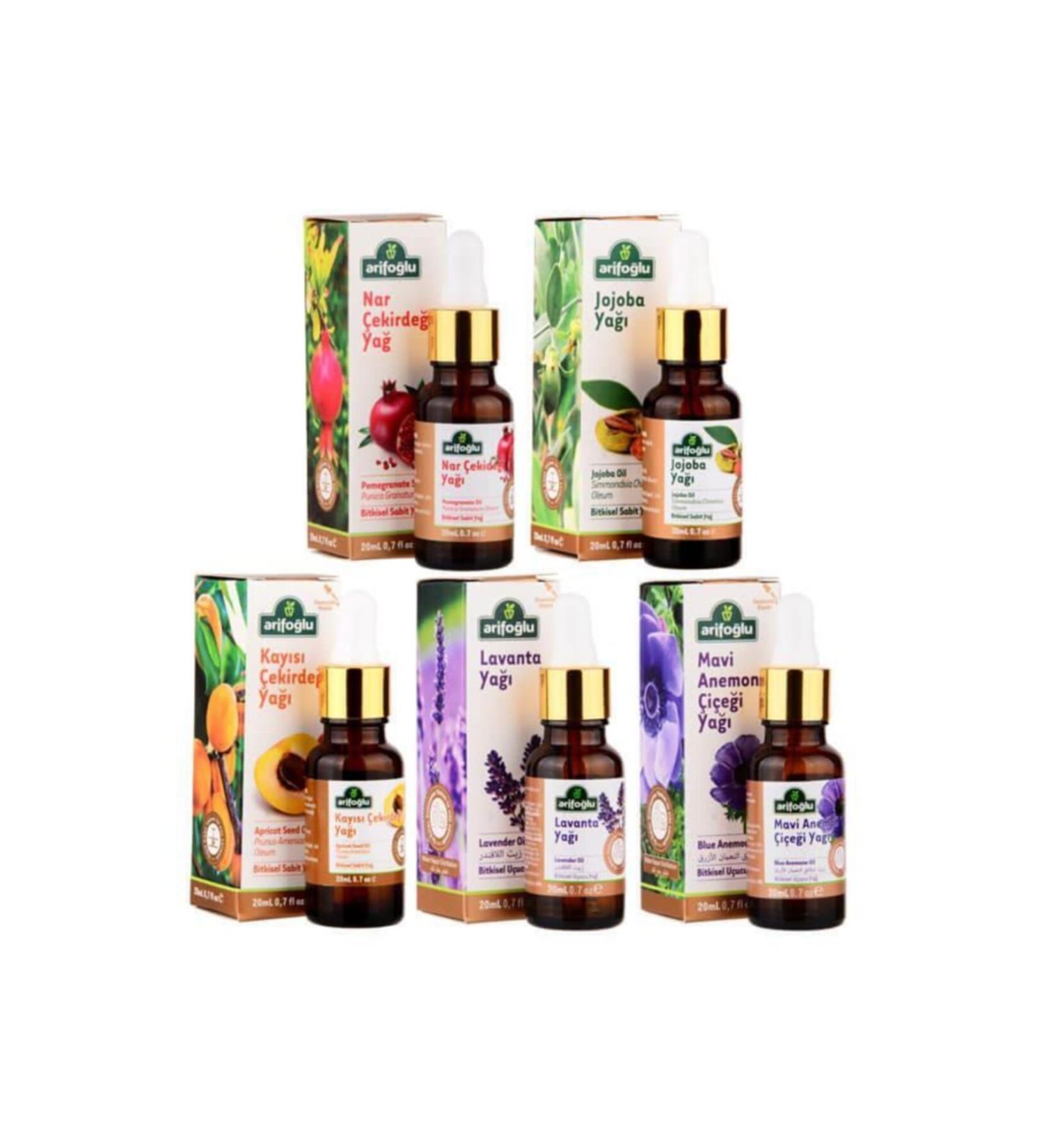 Arifo lu Skin Care Oils 5 Pieces (SET)