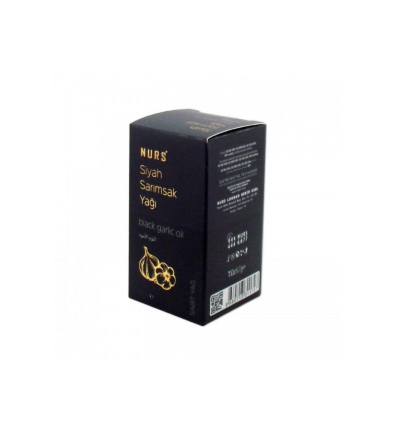 Nurs Lokman Hekim Black Garlic Oil 50 ml