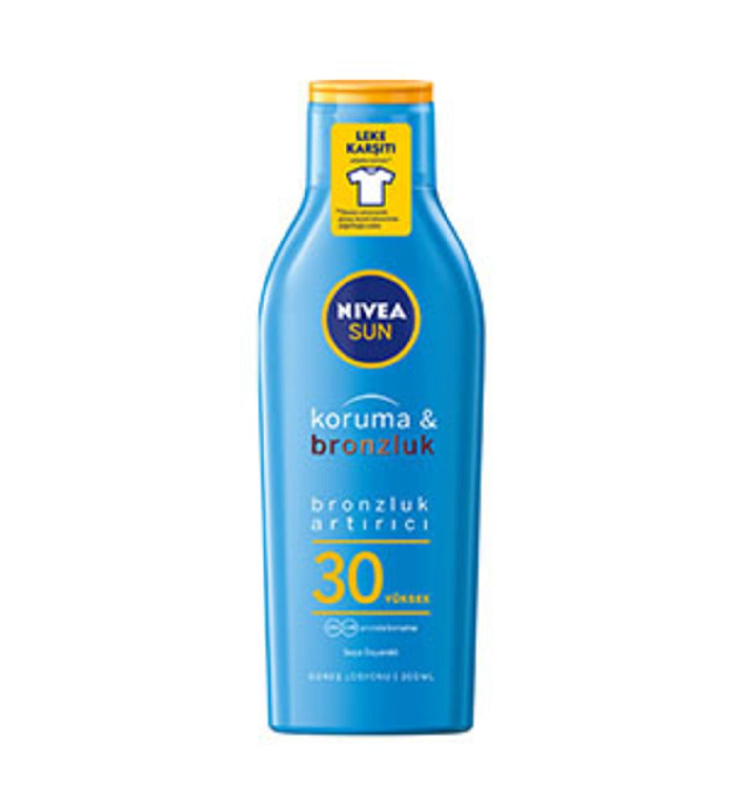 NIVEA Sun Protection & Bronze Sun Milk Gkf 30 200Ml