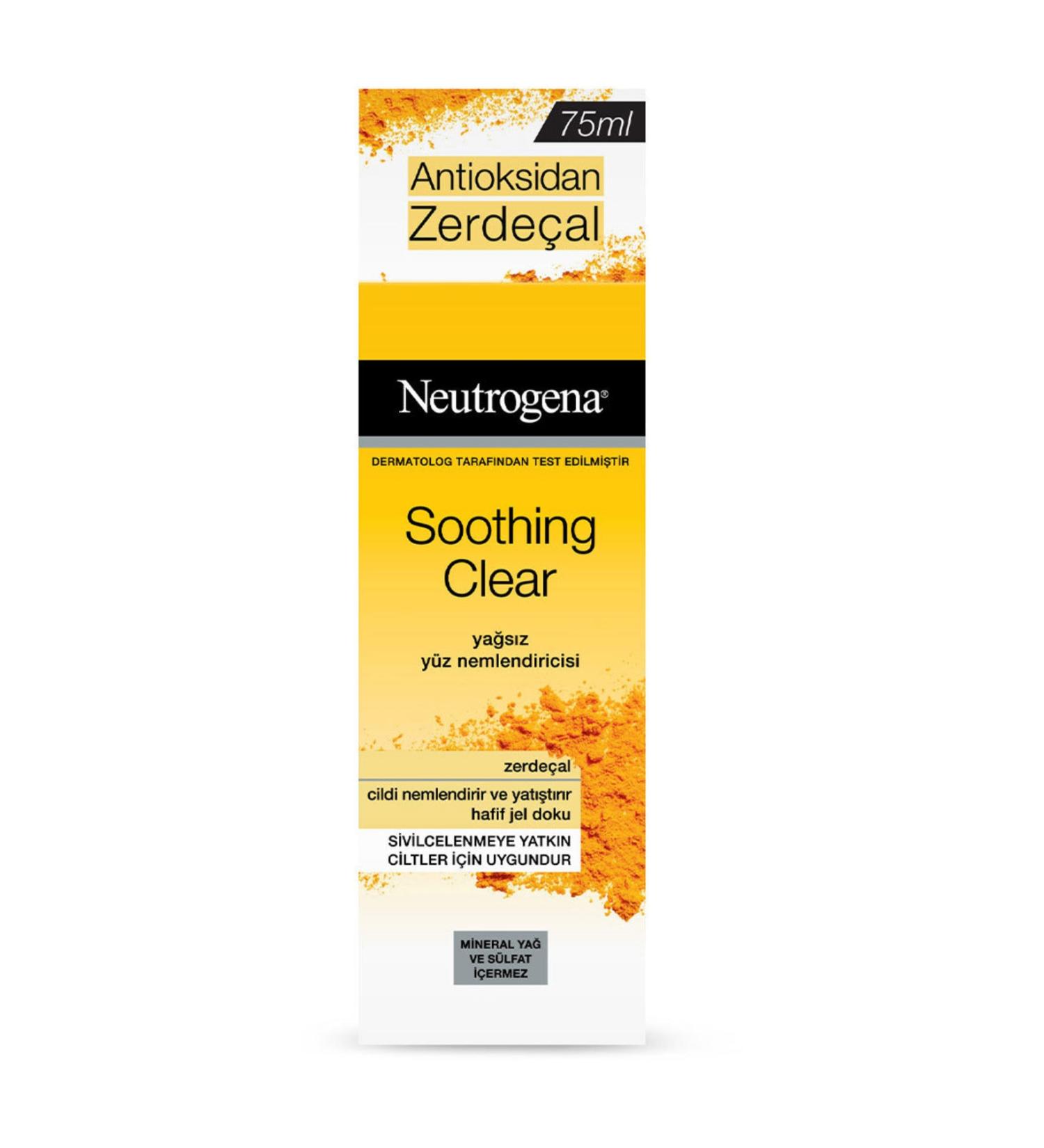 Neutrogena Brand: Soothing Oil-Free Facial Moisturizer 75 Ml Category: Face Cream