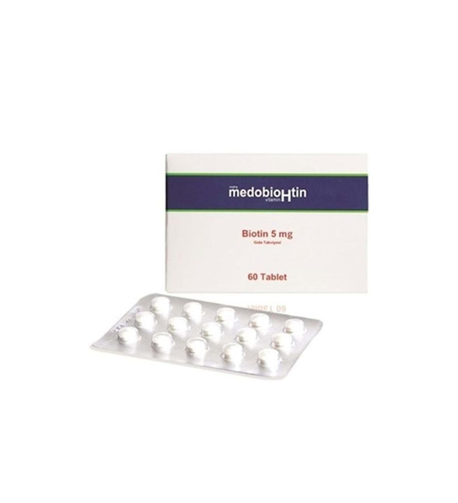 Dermoskin Nutra Medohbiotin 5 mg 60 Tablets