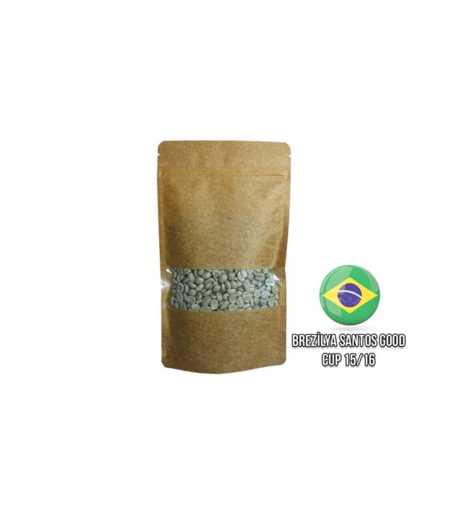 Cafe Ambruvase Ambruvase Brazil Santos Good Cup 15-16 Raw Coffee Beans 250 Gr