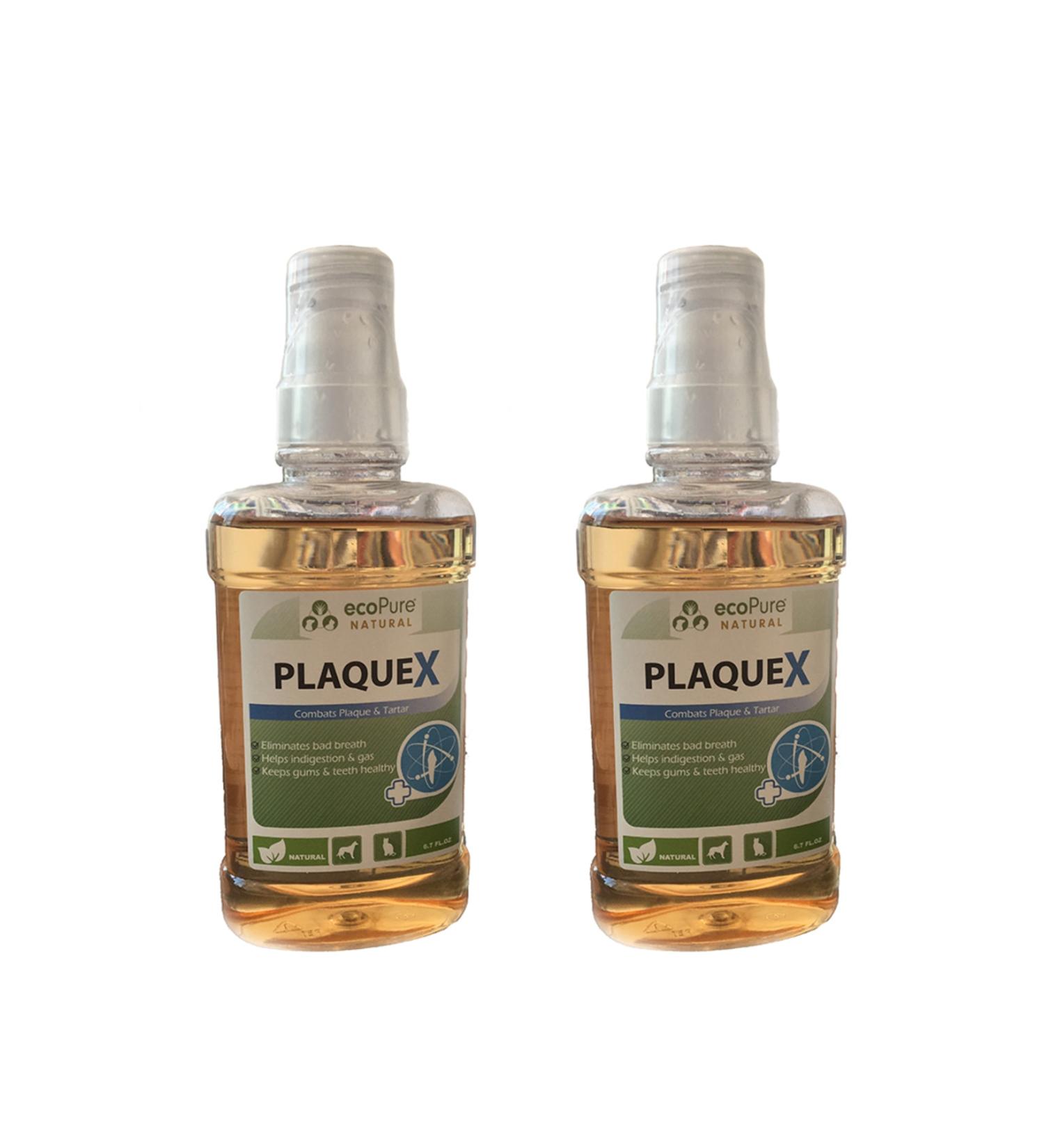 Ecopure Plaquex Cat Dog Tartar & Plaque Preventive Oral Care Solution