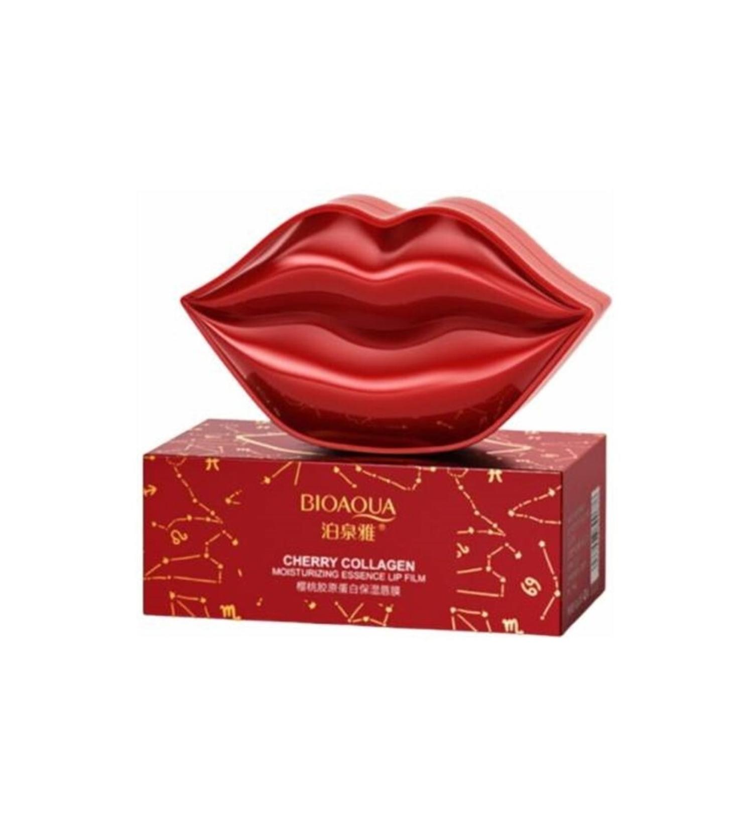 BIOAQUA Cherry Lips Cherry Collagen Lip Care Mask Set 60 Gr - 20 Pieces - Buy Online on GoSupps.com