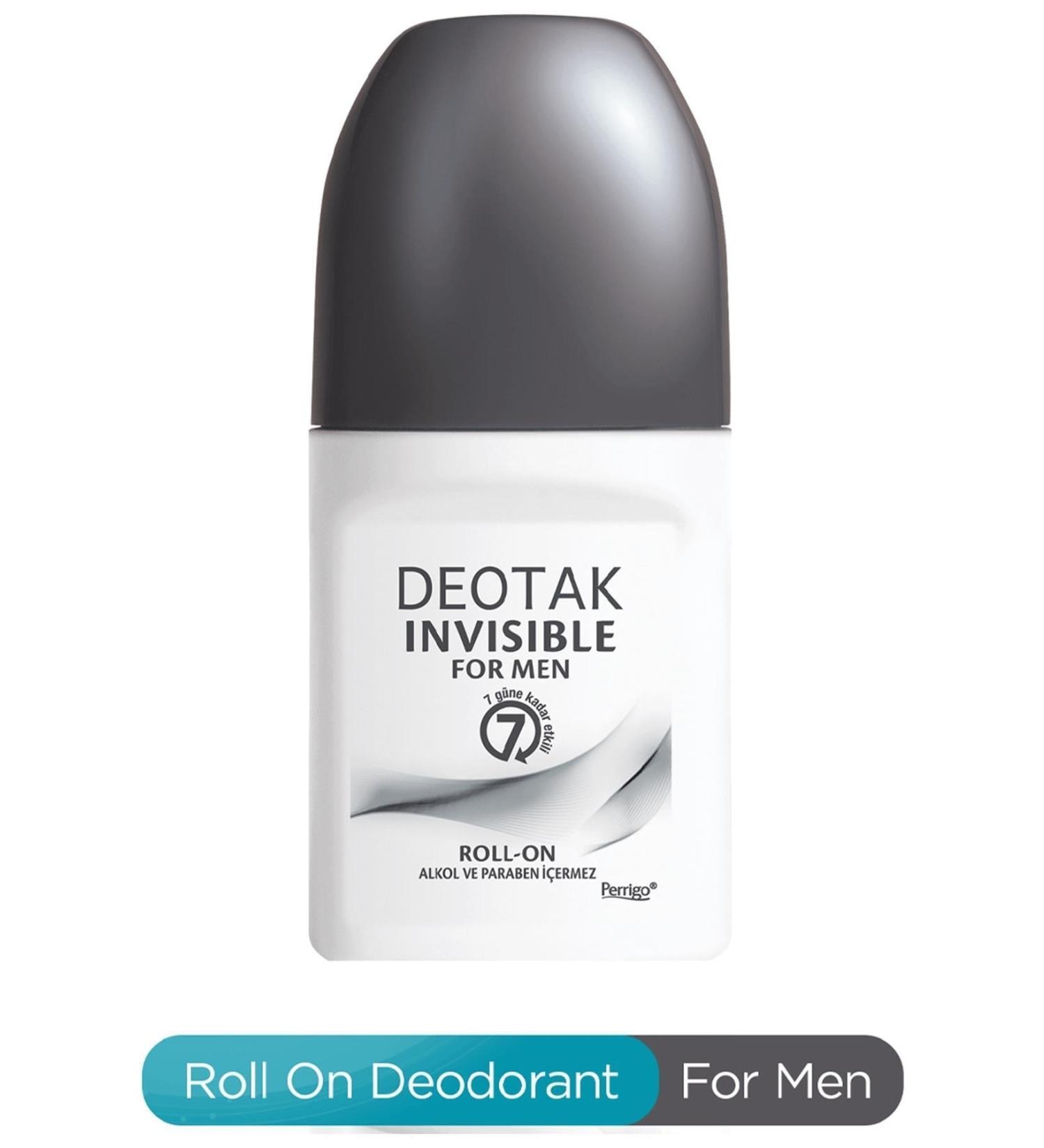 Deotak Invisible Men Roll-on 35 Ml