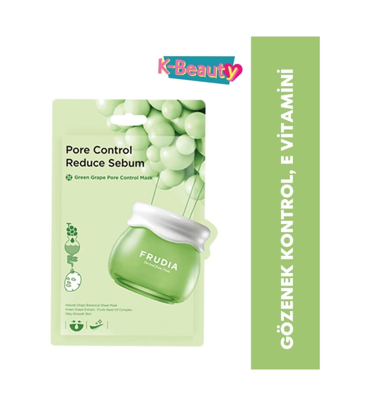 Frudia Green Grape Face Mask Pore Control 1 Piece