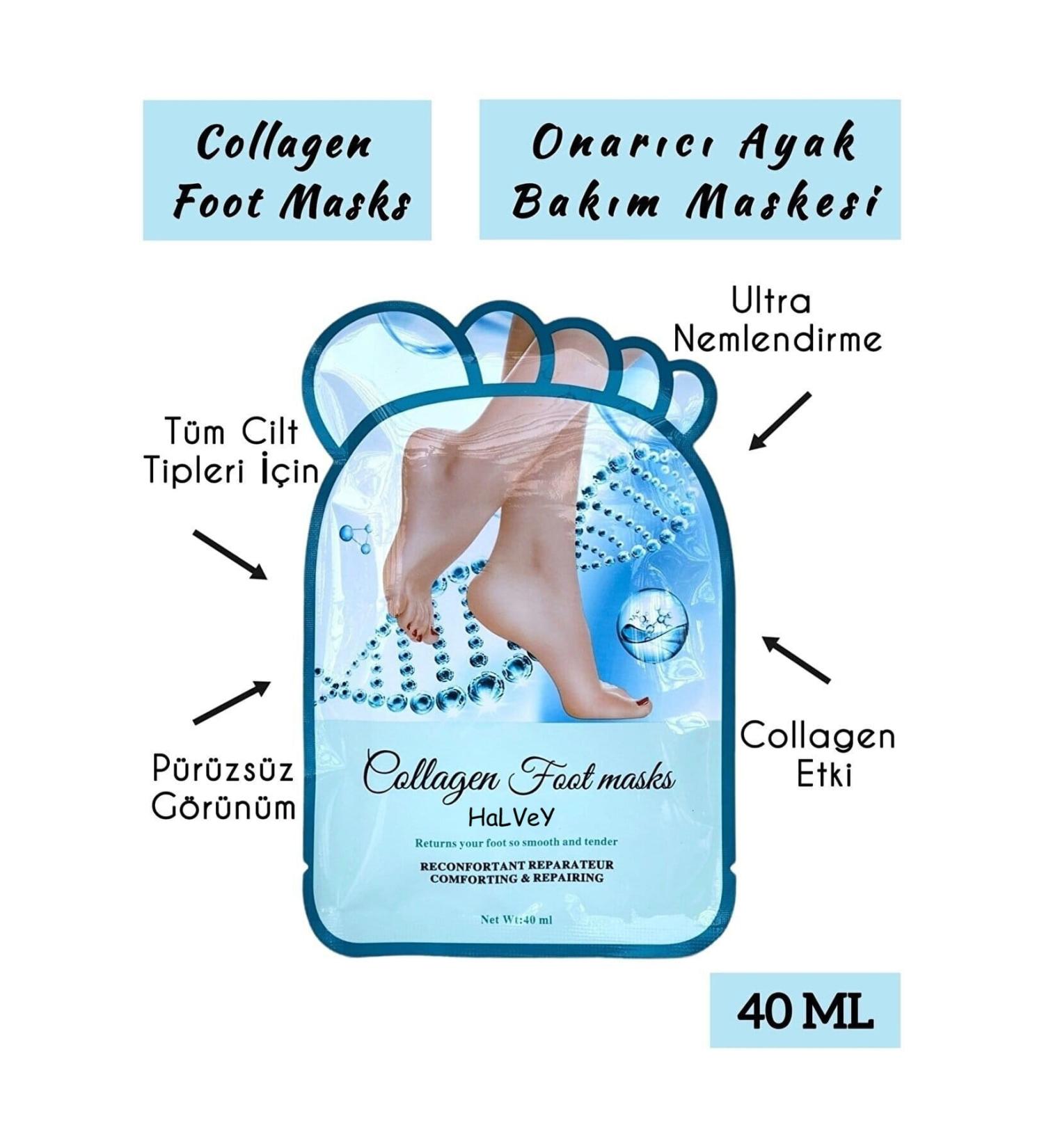HaLVeY Foot Peeling Pack - Sock Type Foot Peeling