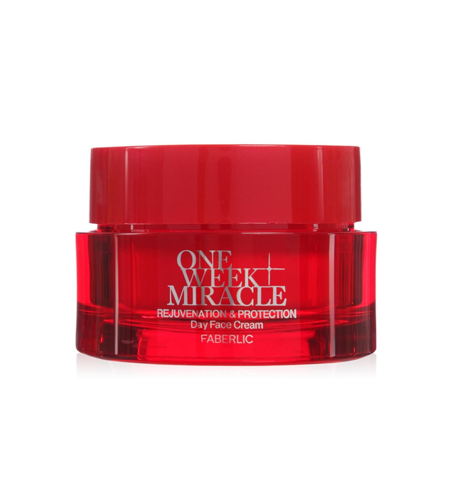 Faberlic One Week Miracle Daily Face Cream Rejuvenation & Protection SPF 15 - Buy Online on GoSupps.com