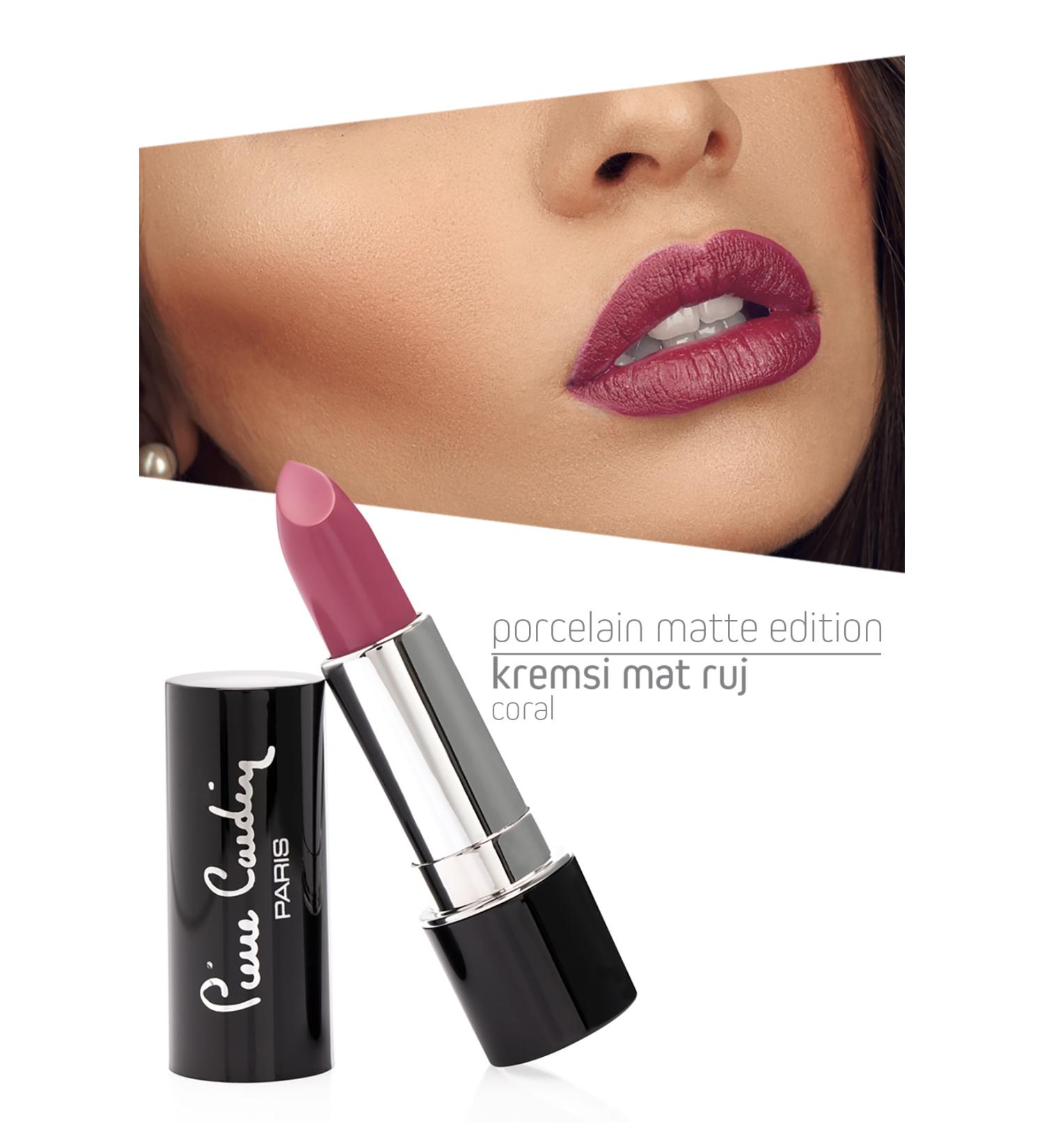 Pierre Cardin Porcelain Matte Edition Lipstick - Coral -203