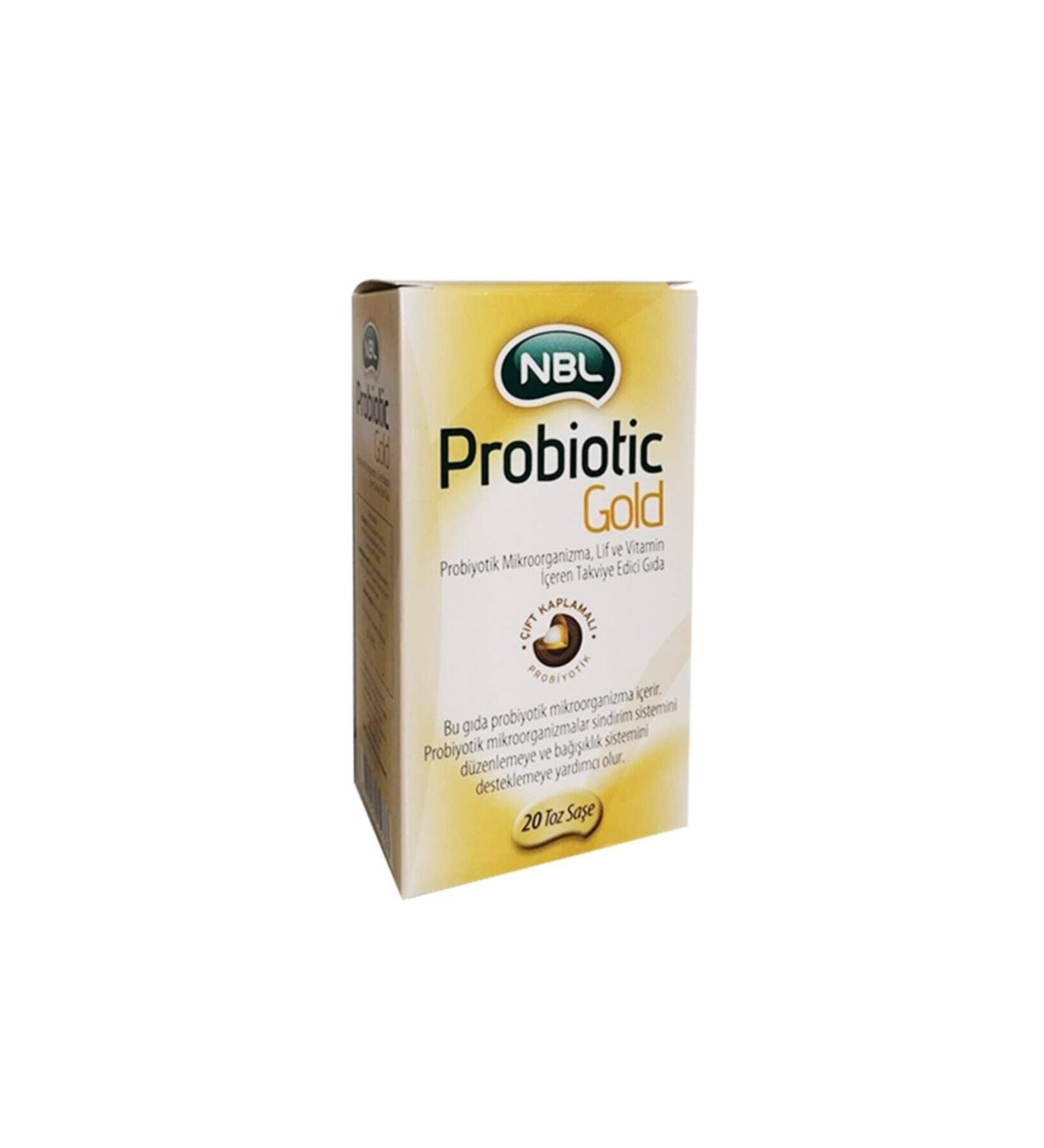 Nobel Probiotic Gold Food Supplement 20 Powder Sachet