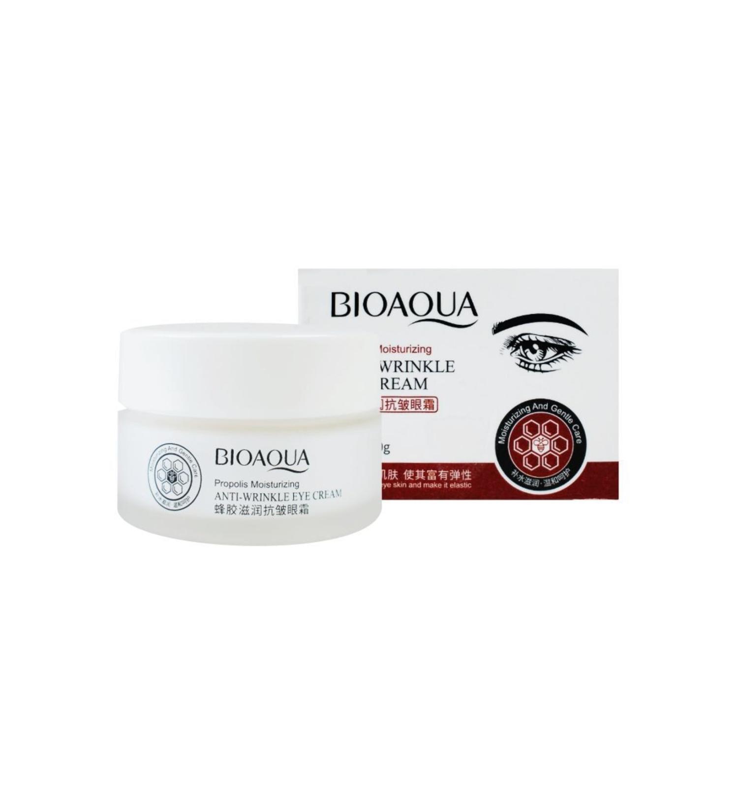 BIOAQUA Propolis Moisturizing Anti-Wrinkle Eye Cream 20 gr - Buy Online on GoSupps.com
