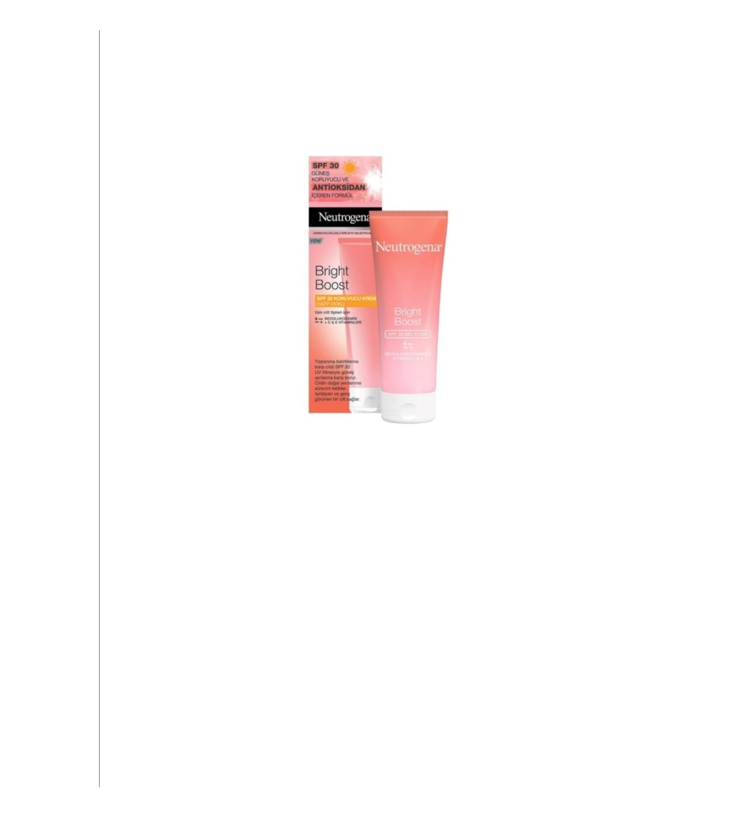 Neutrogena Bright Boost Protective Cream Spf30 50 Ml