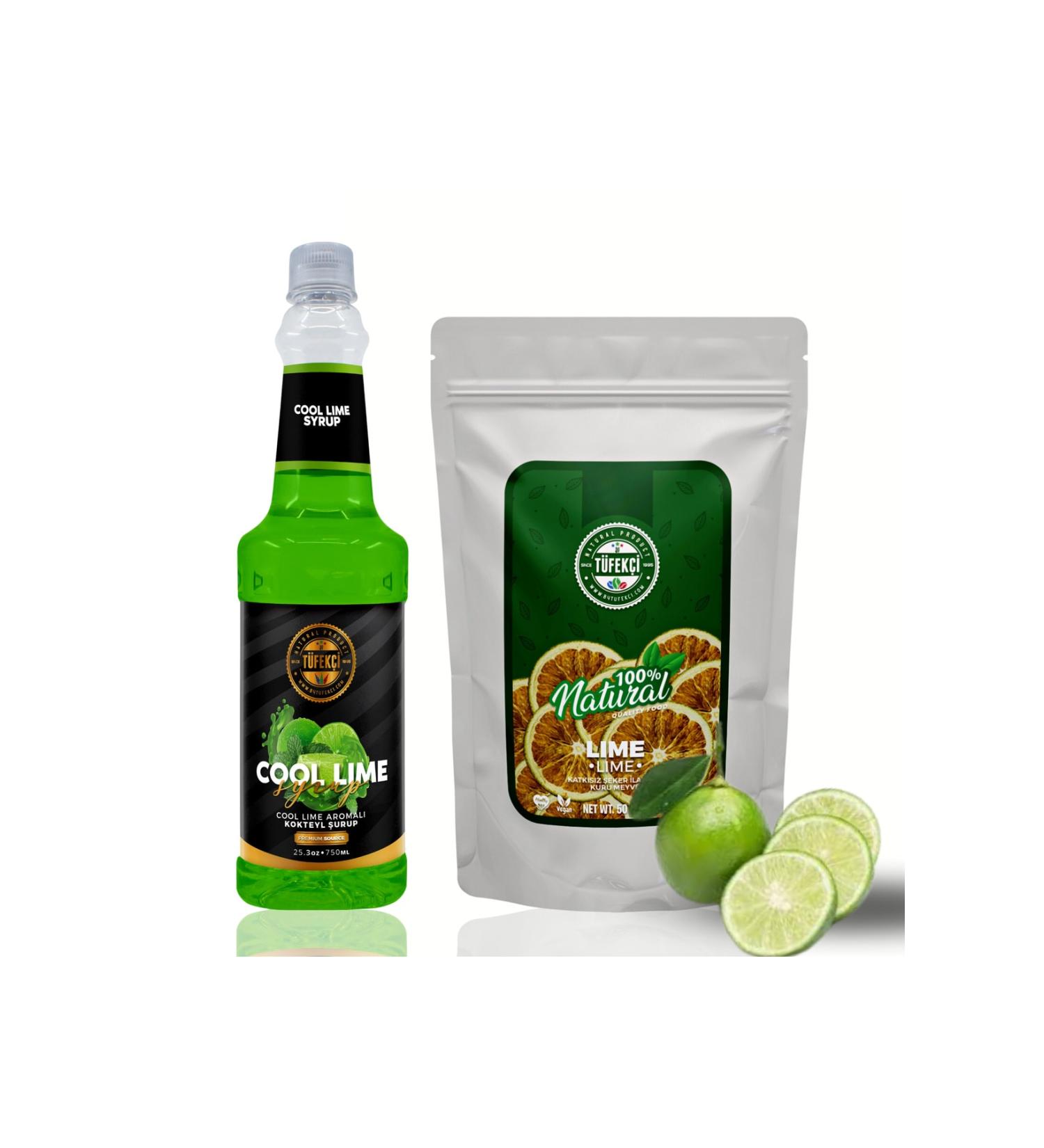 By T fek i Cool Lime Concentrate 750ml And 0 Natural Dried Lime 50gr Advantageous Package