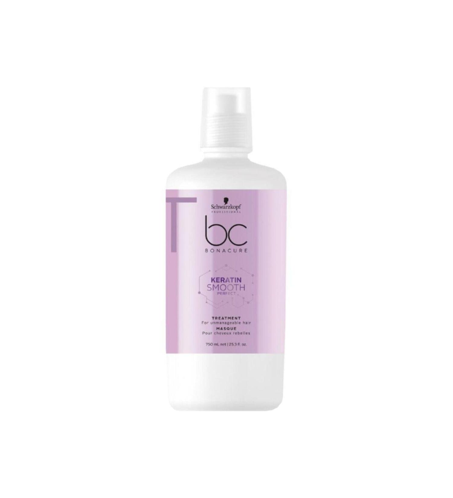 Bonacure Keratin Smooth Perfect Care Cure for Unruly Hair 750 Ml