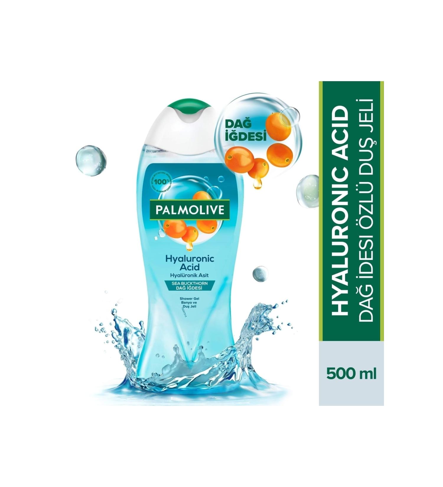 Palmolive Hyaluronic Acid Sea Buckthorn Shower Gel 500 Ml