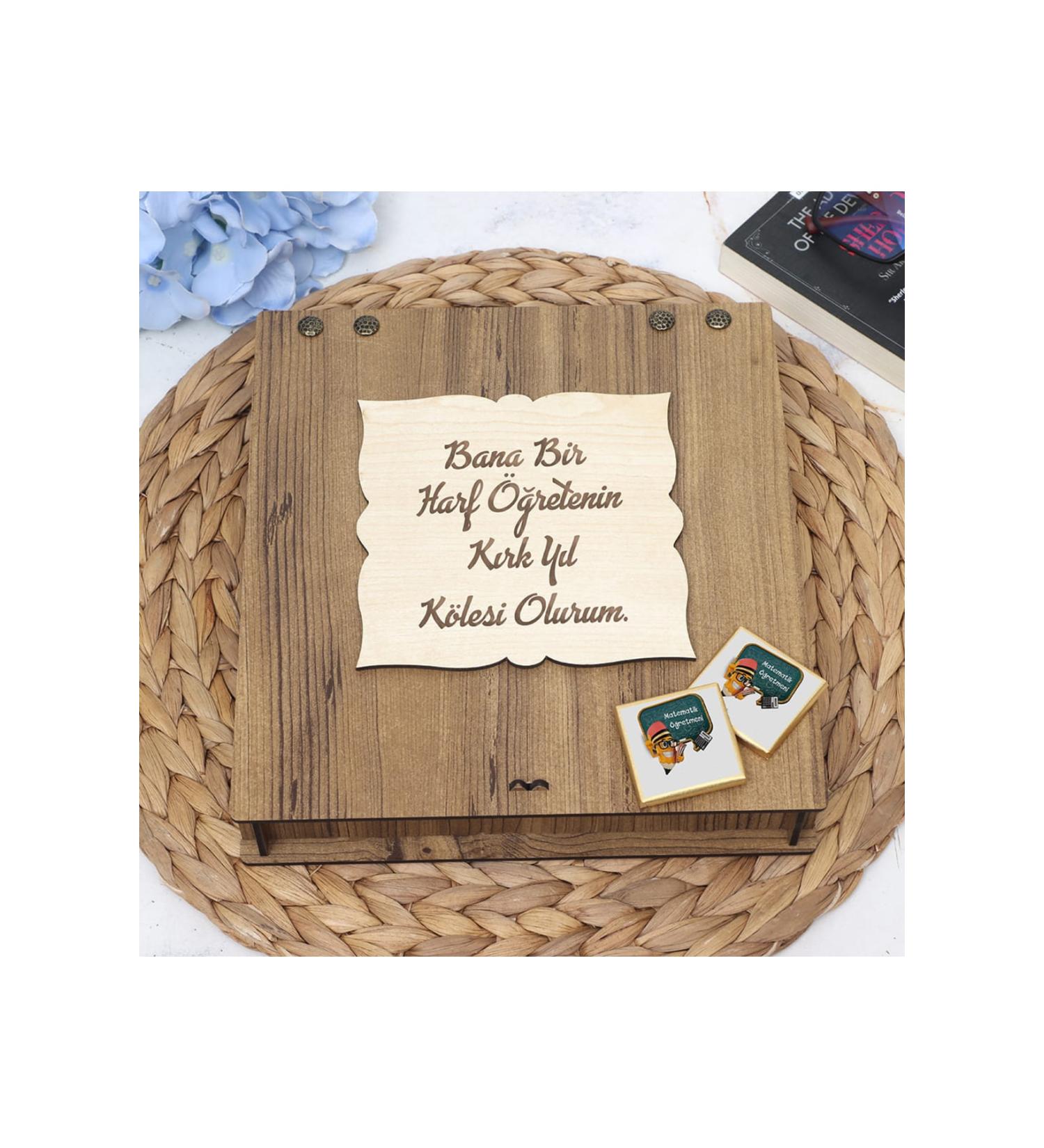 MaveraShop 48 Chocolates in a Wooden Box Specially Designed for Teachers' Day - Buy Online on GoSupps.com