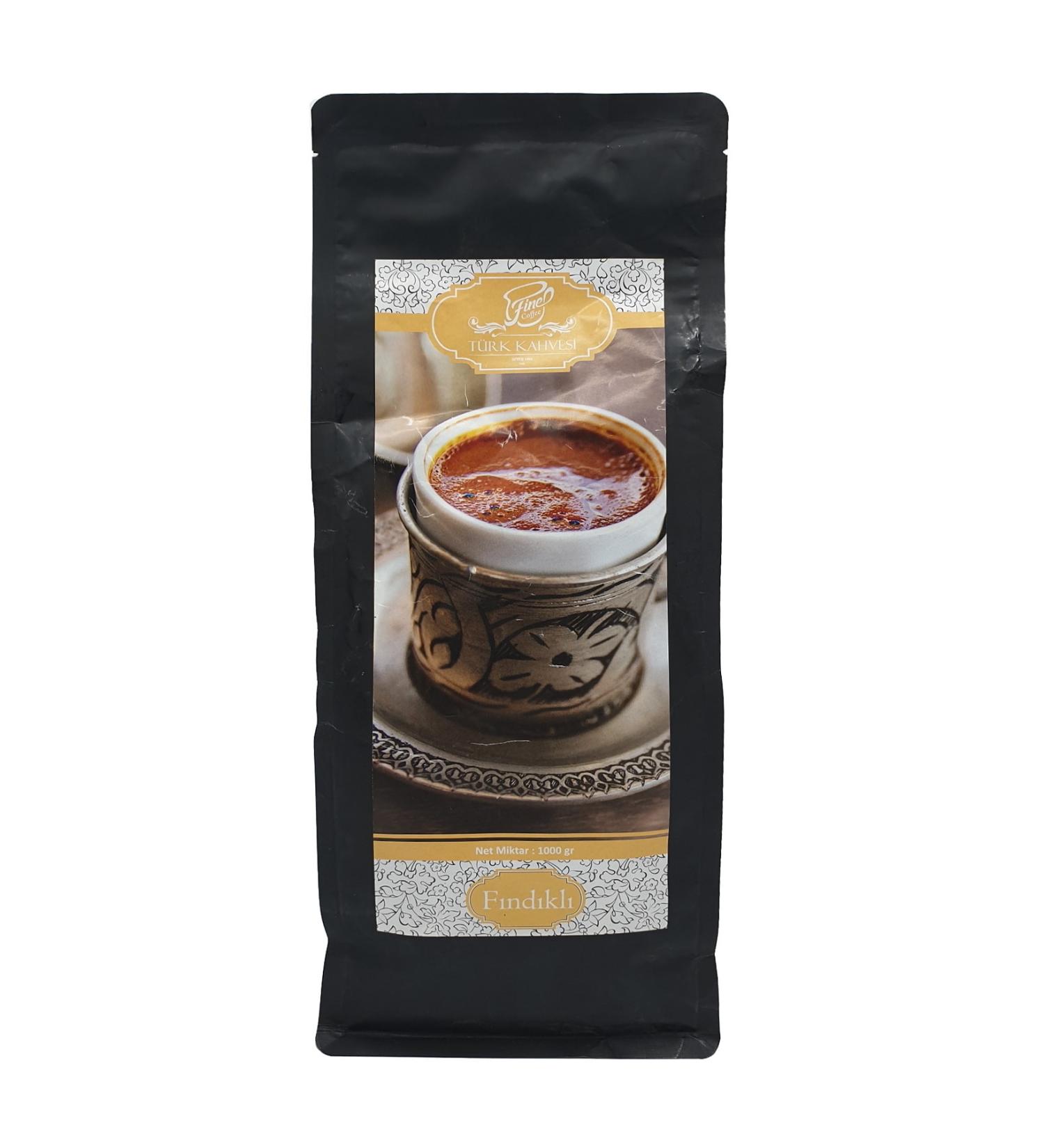 Fine Coffee Hazelnut Turkish Coffee (1000 Gr)