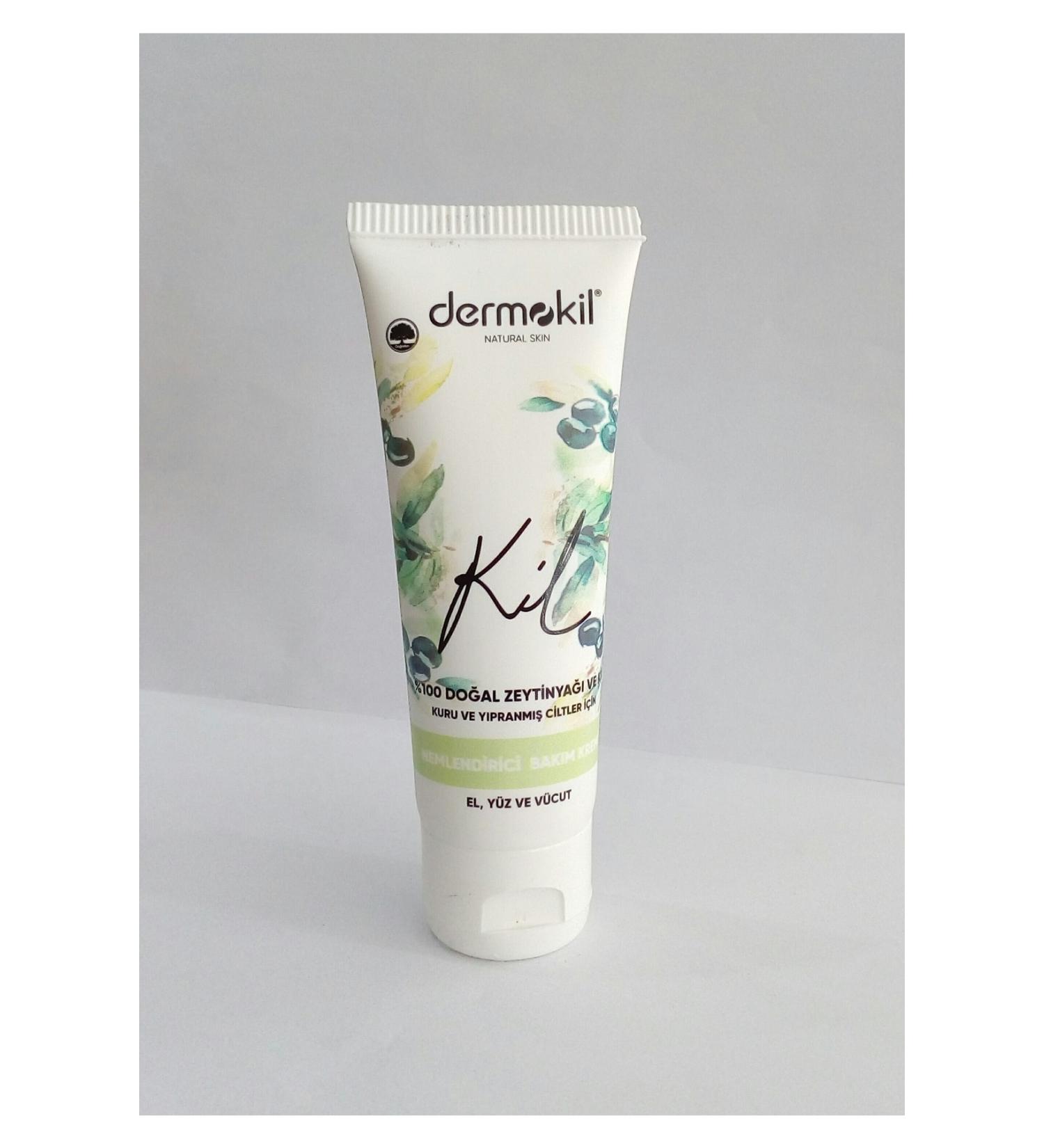 DRM Dermokil 75 Gr Olive Oil and Clay Essence Moisturizing Care Cream