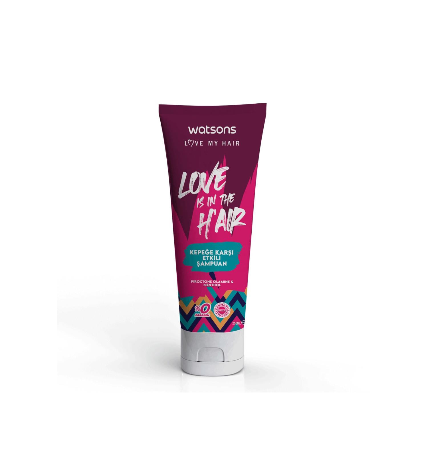 Watsons Love Is In The H'air Anti-Dandruff Shampoo 250 ml - Buy Online on GoSupps.com