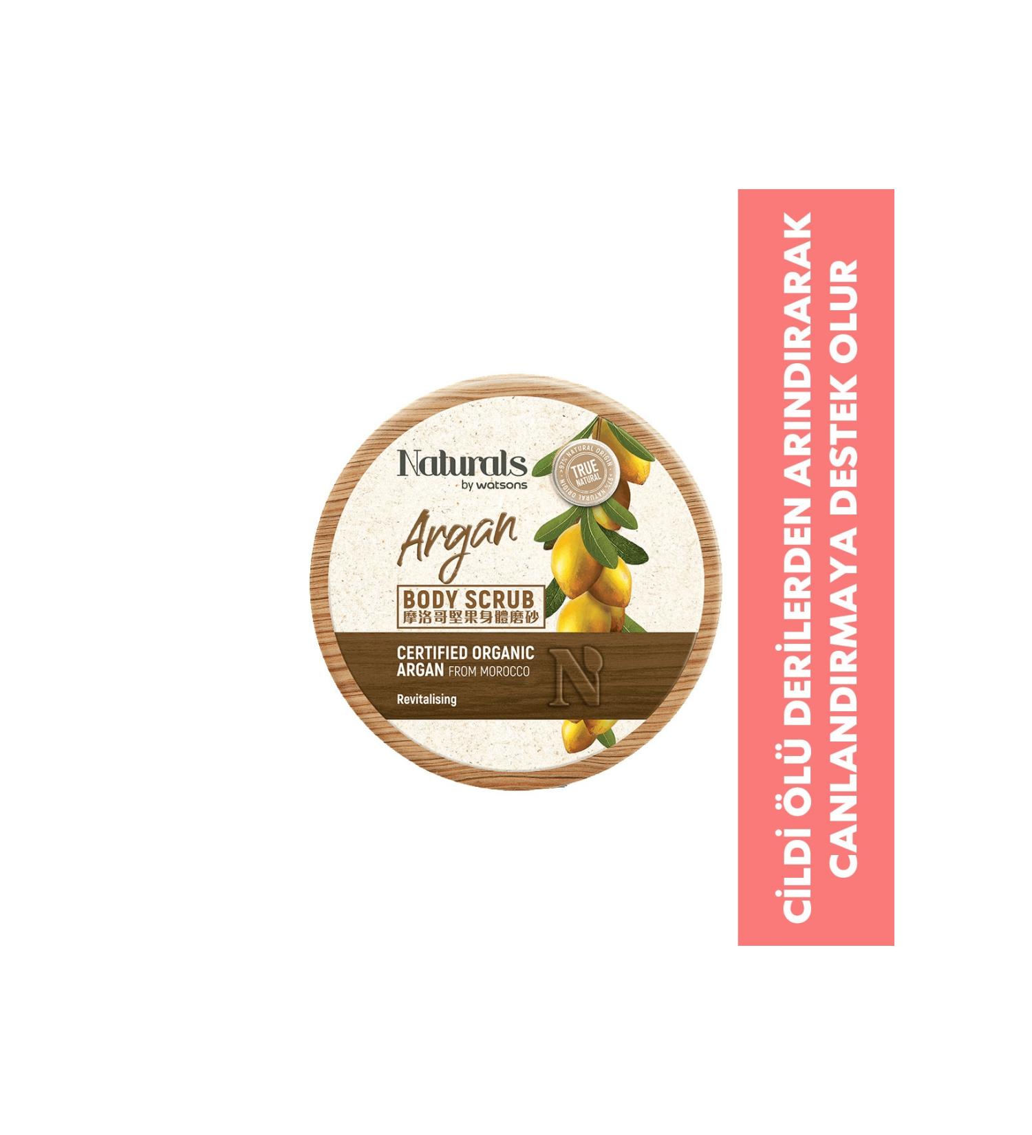 Naturals By Watsons Body Scrub Argan 200 gr