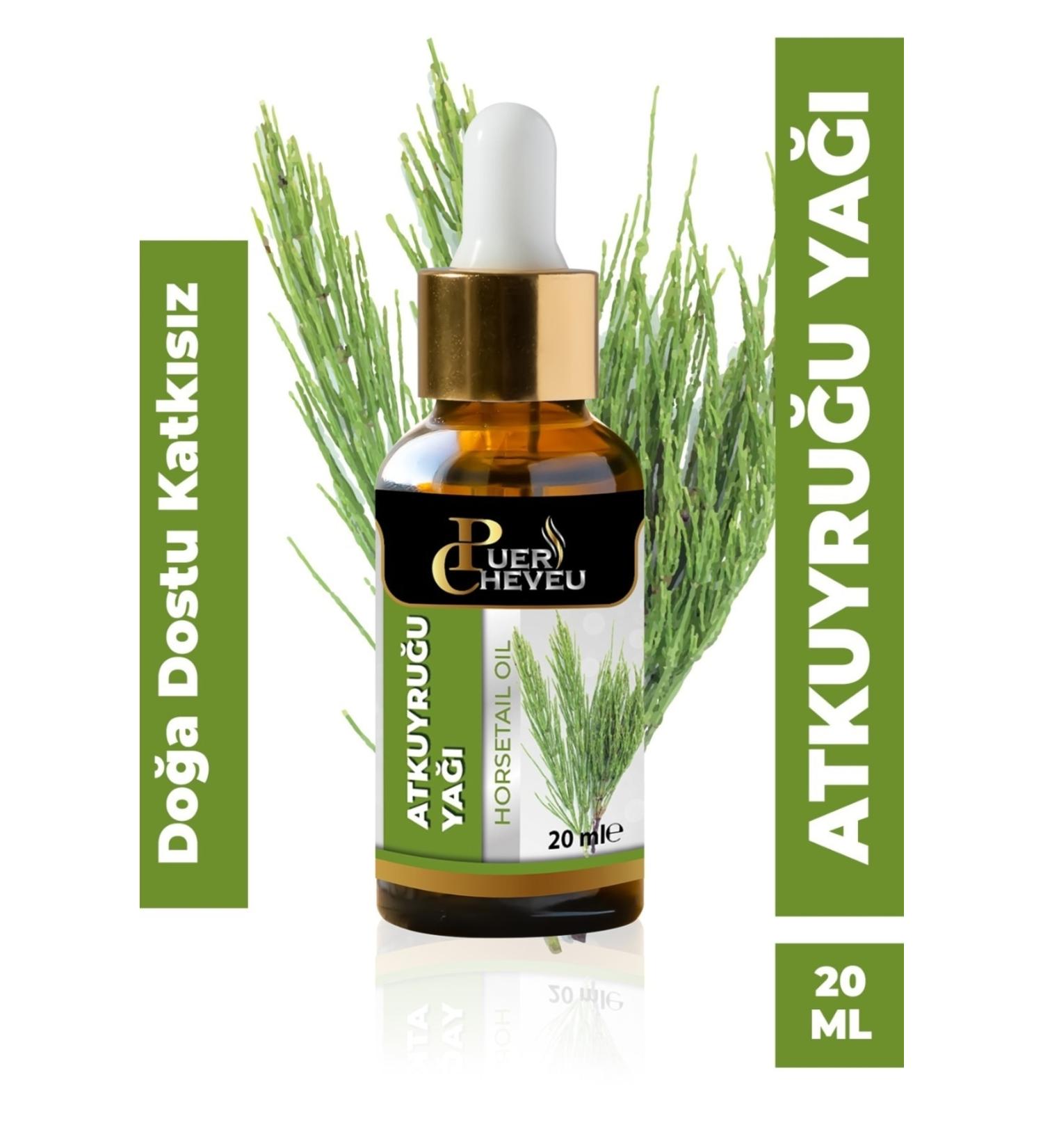 puer cheveu Horsetail Oil Fast Hair Growth Pure No Additives 20 ml