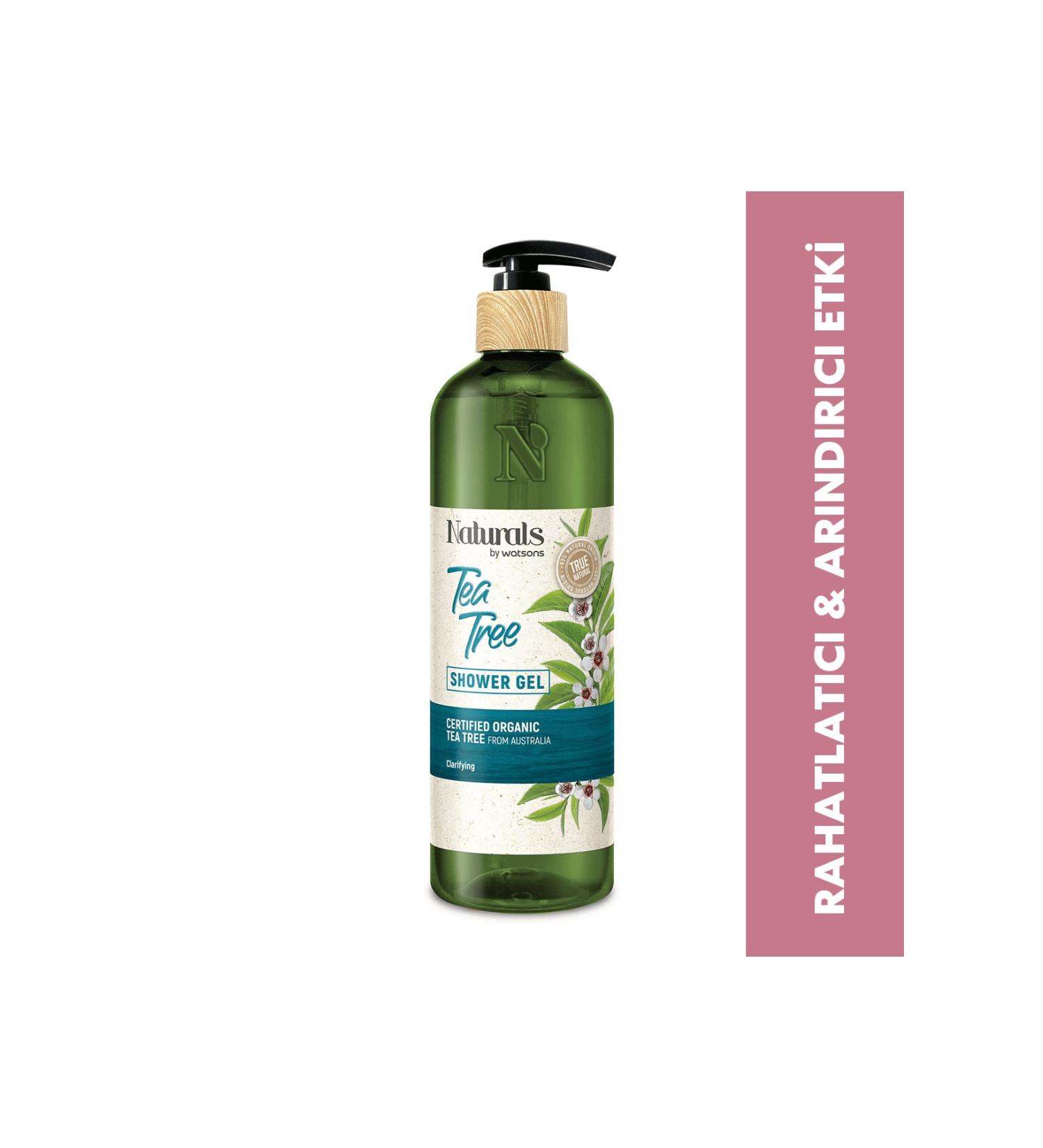 Naturals By Watsons Shower Gel Tea Tree 490 Ml