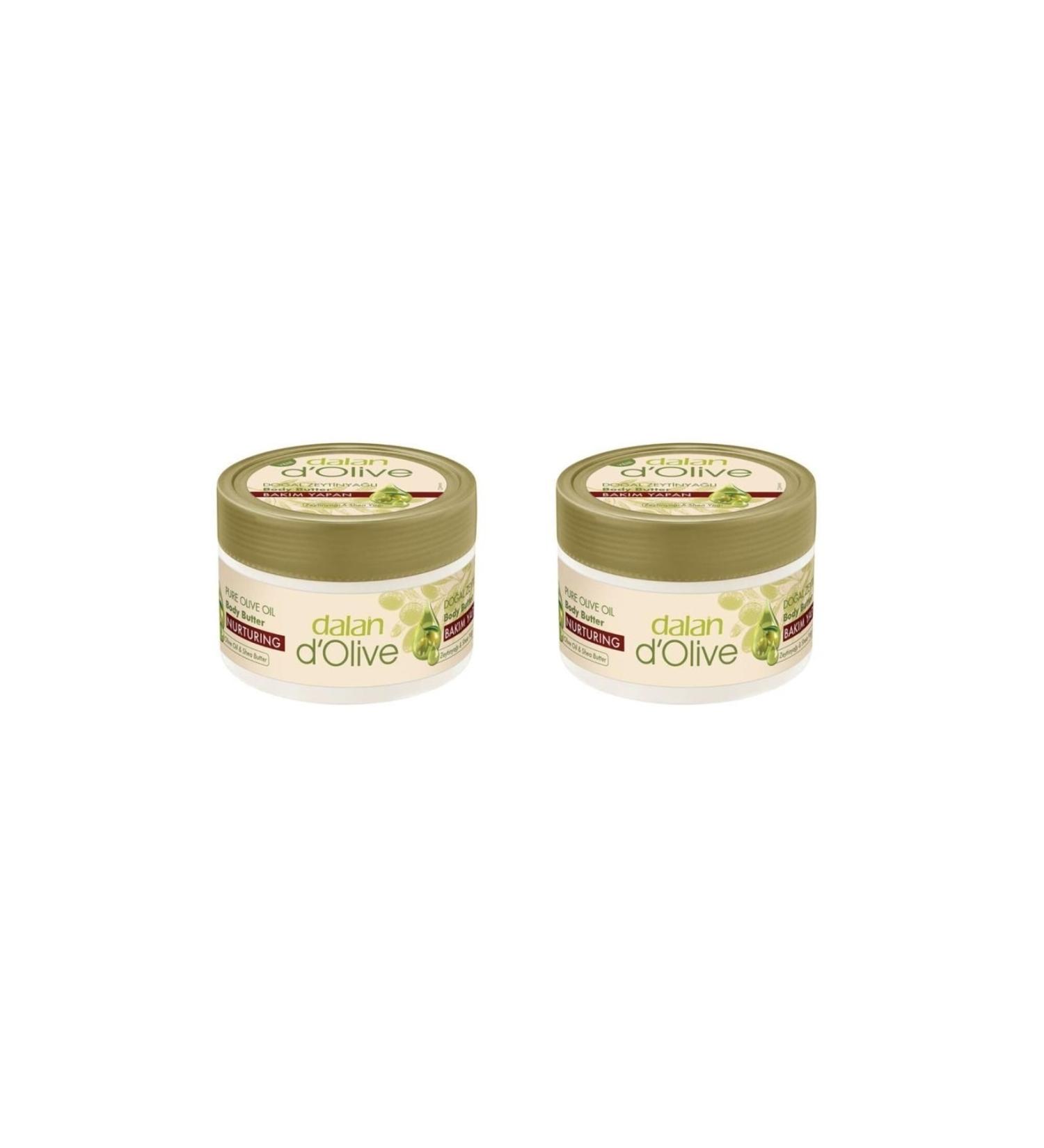 Dalan D'olive Natural Olive Oil Care Cream 250 Ml X 2 Pieces