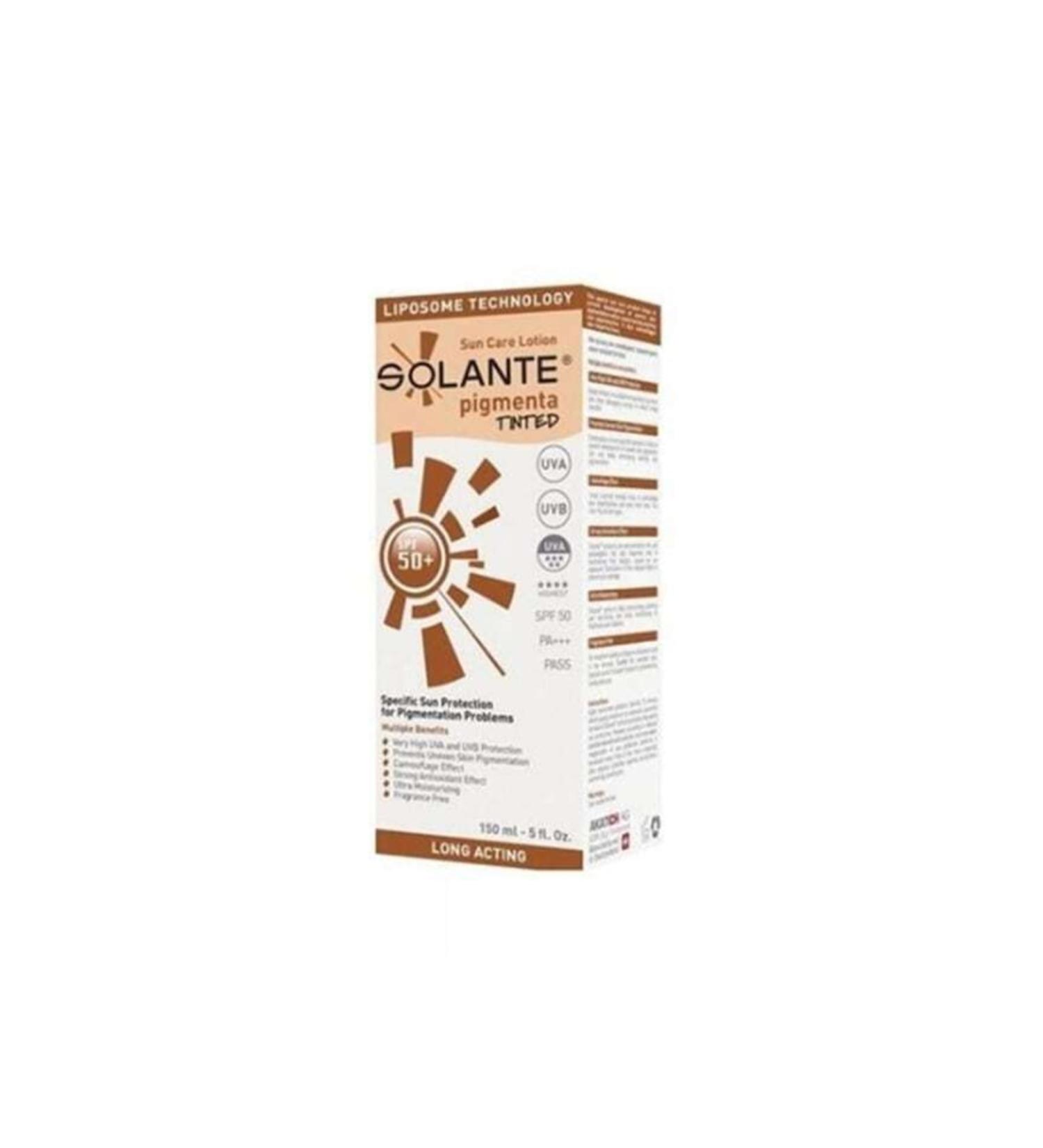 Solante Pigmenta Tinted Sun Care Lotion Spf 50+ 150 Ml