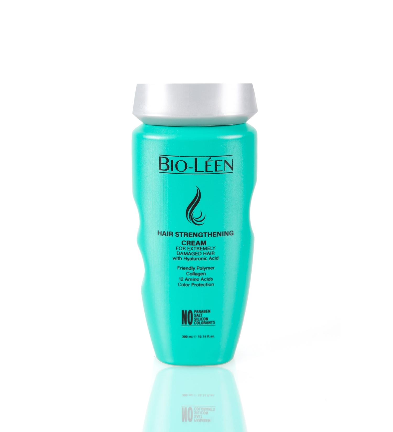 BIOLEEN Hair Strengthening Cream 300 Ml - Repairing Structuring Hair Care Cream
