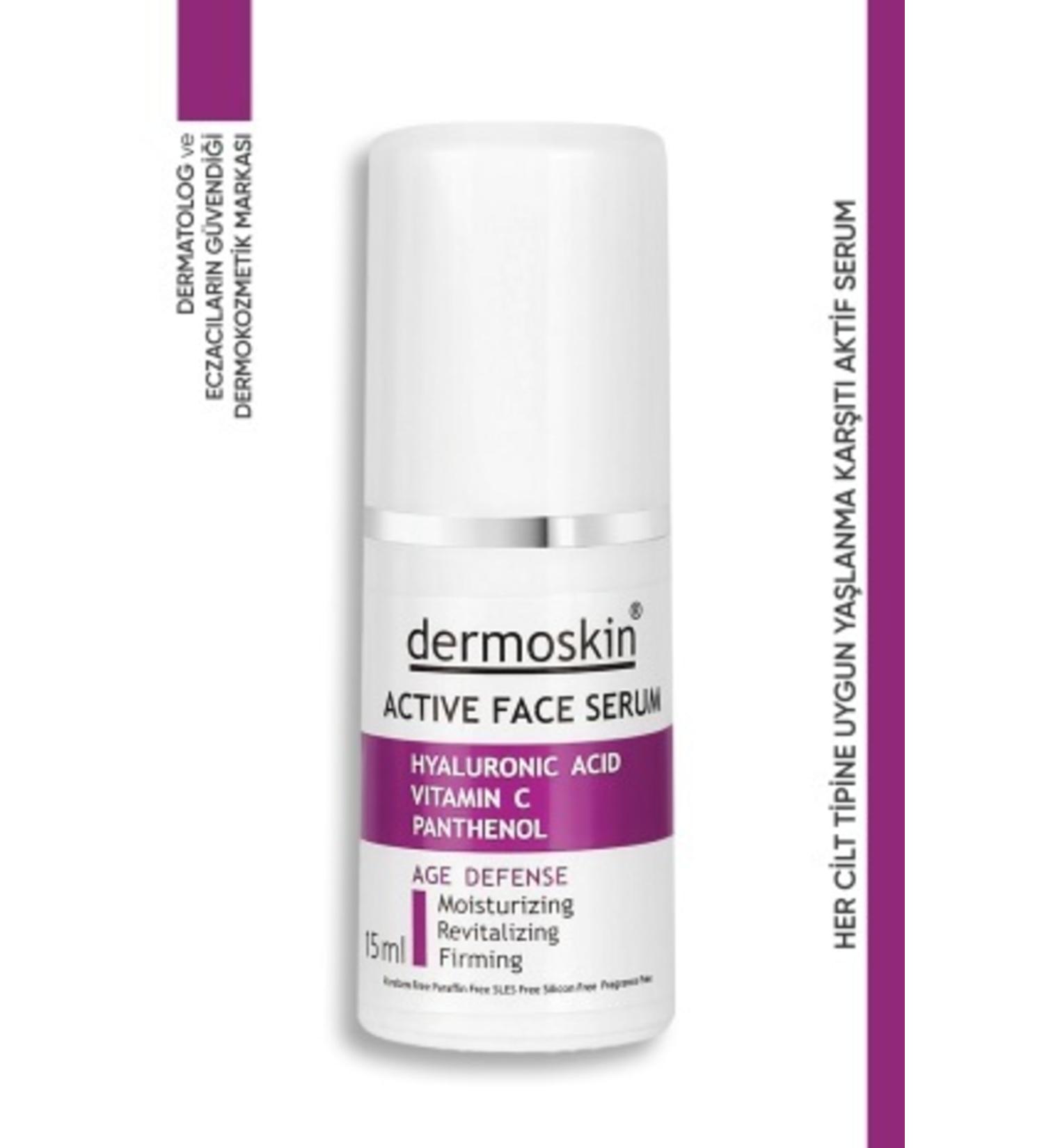 Dermoskin Anti-Wrinkle Active Face Serum 15 ml - Buy Online on GoSupps.com