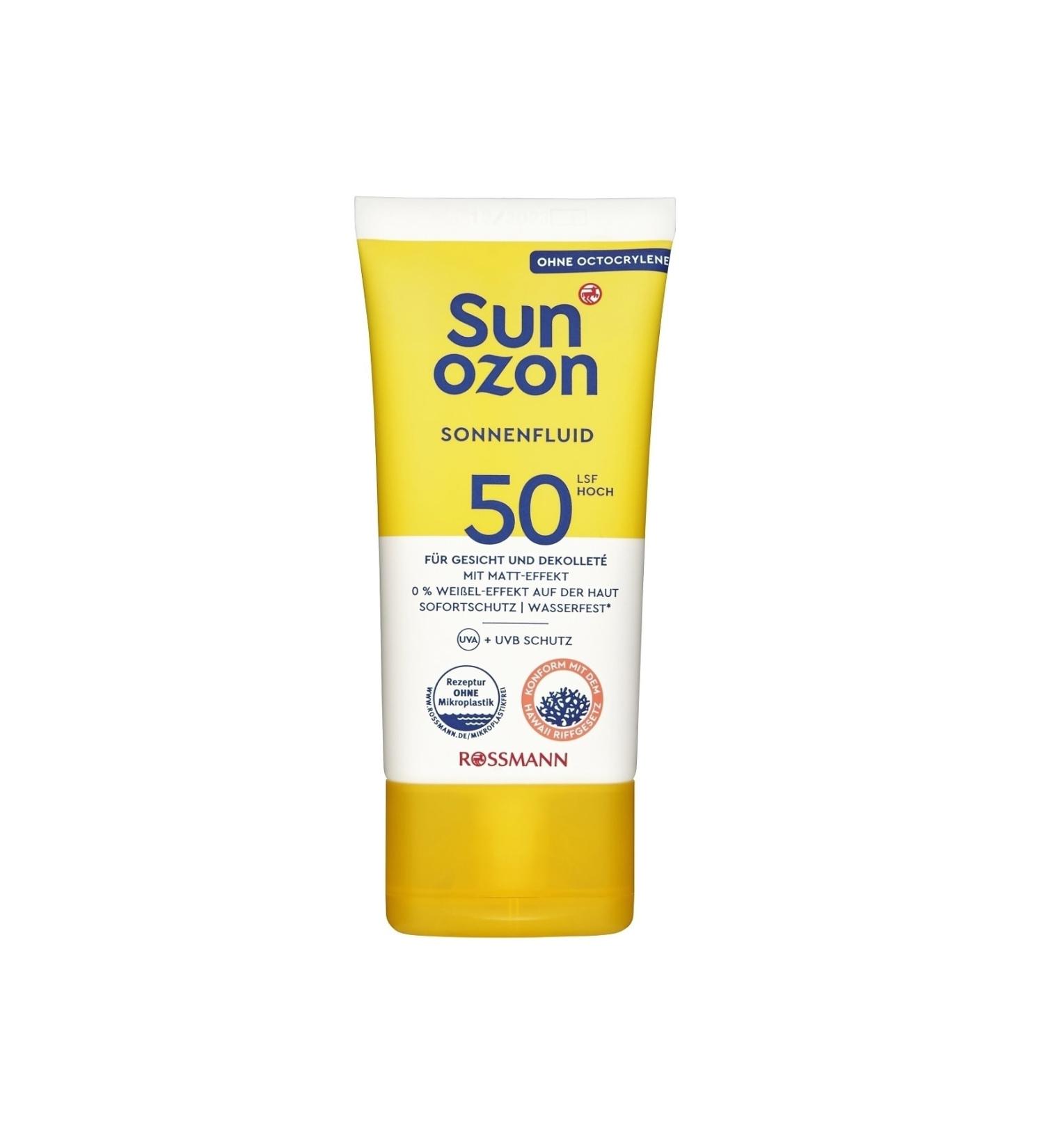 SunOzon Sun Cream Face and Decollete Spf 50 50ml