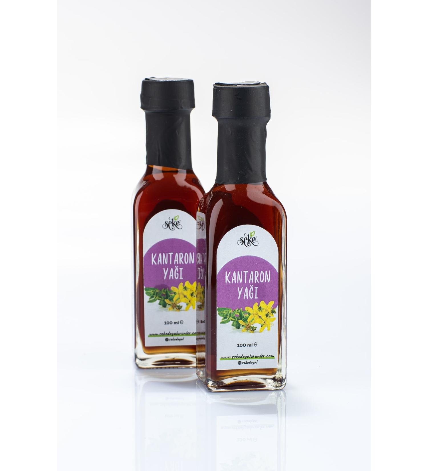 SEKE St. John's Wort Oil 200 ml (2 X 100 ML) Glass Bottle - Buy Online on GoSupps.com