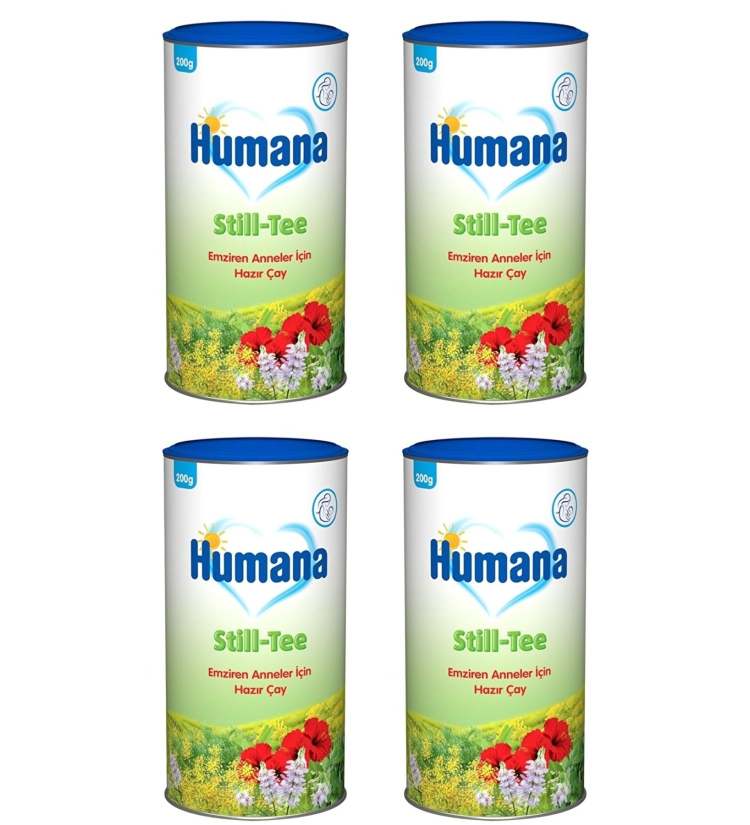 Humana Still-tee 200 gr Breastfeeding Mother Drink X 4 Pieces
