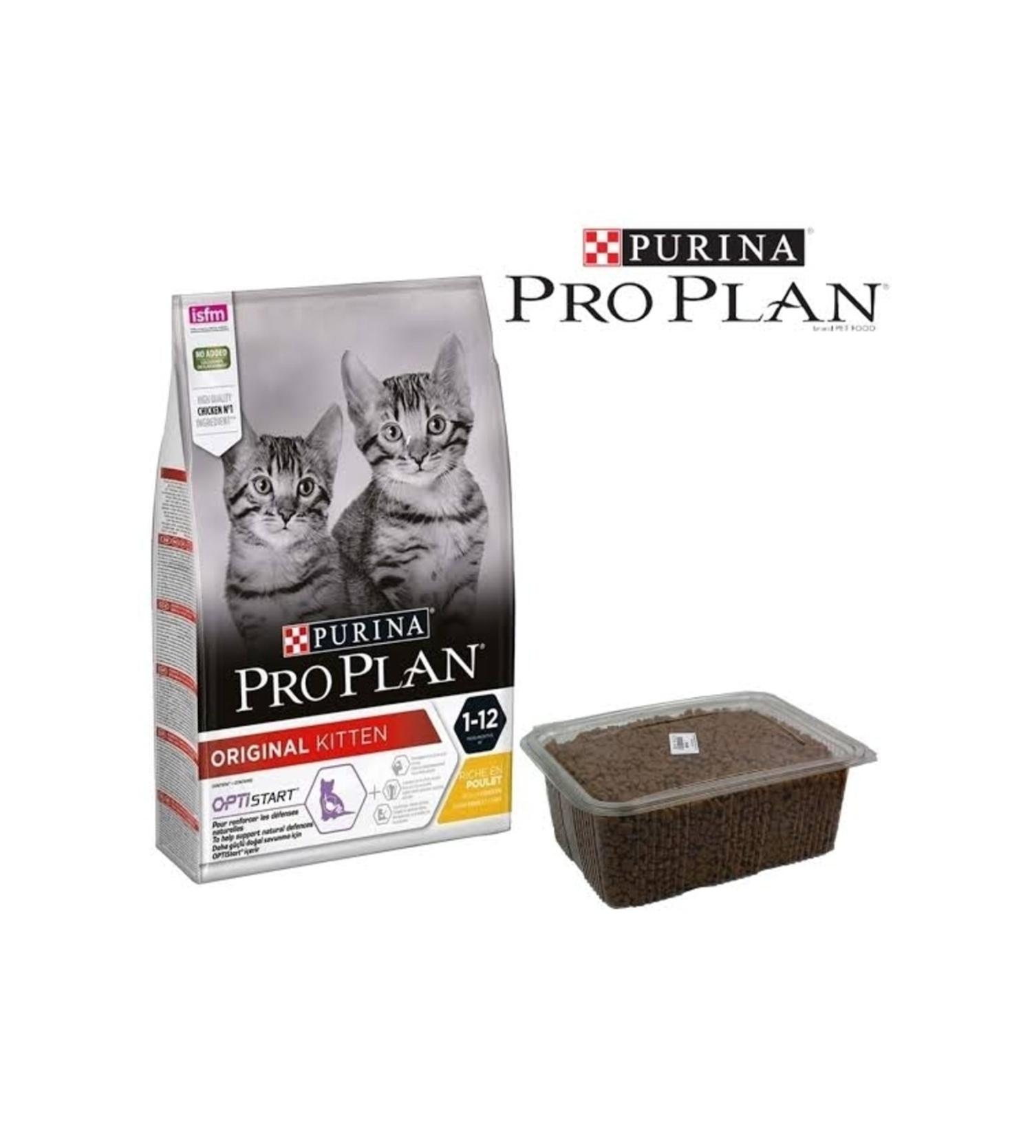 Purina Proplan Kitten Kitten Cat Food 1 Kg Transparent Sealed Package Cat Food