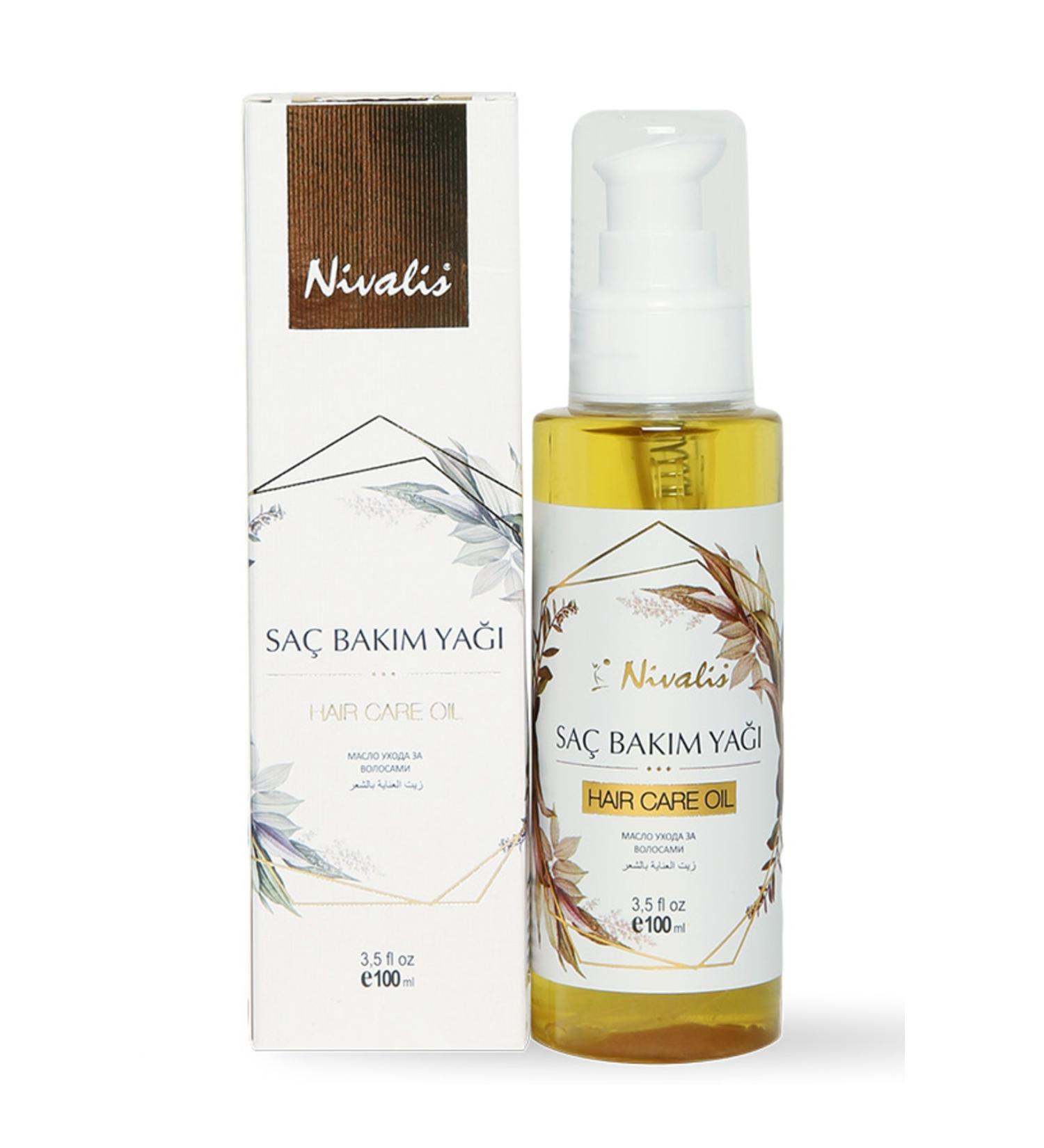 Nivalis Hair Care Oil 100 ml / Repairs hair ensures new hair growth