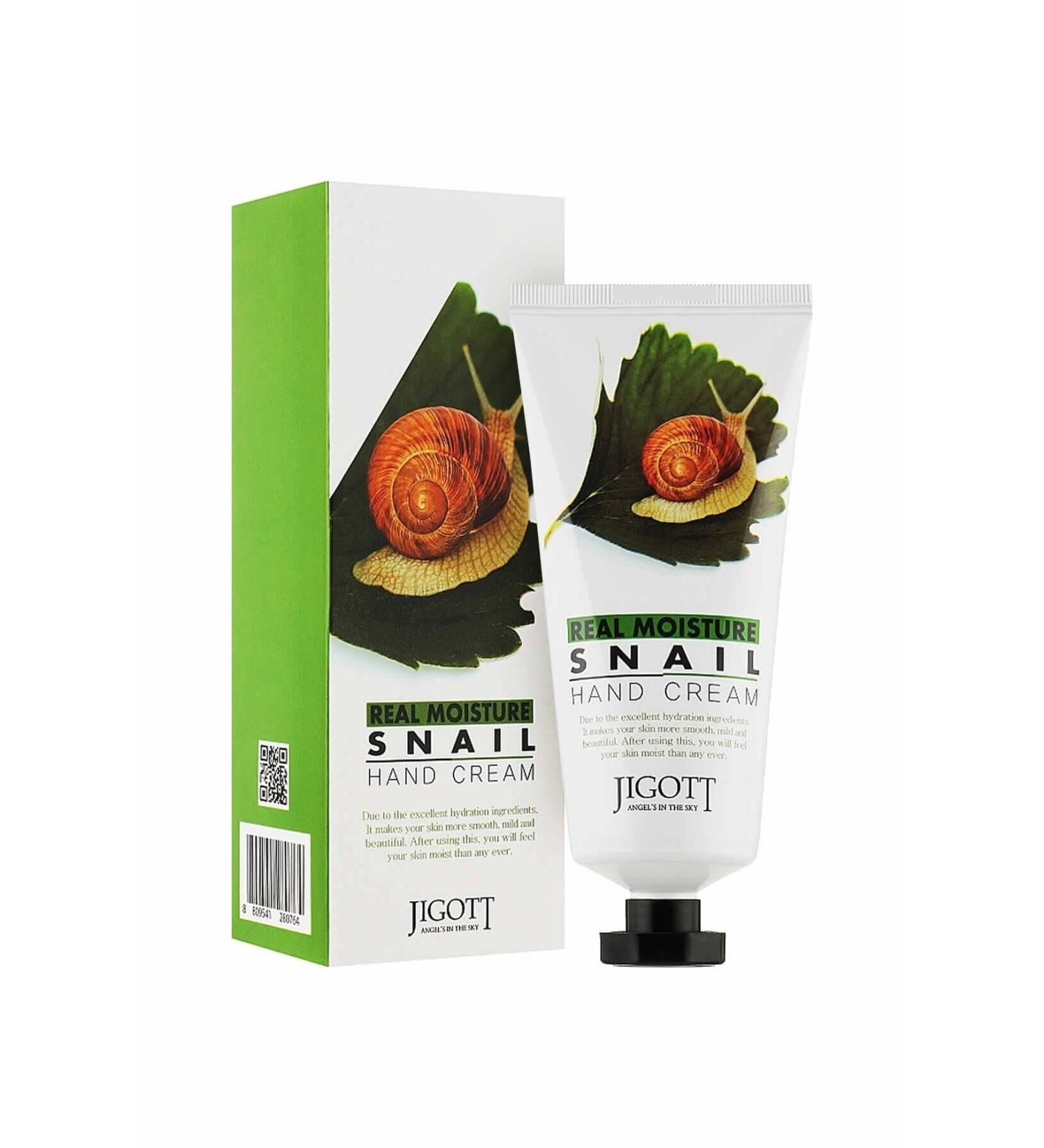 Jigott Repairing and Regenerating Intensely Moisturizing Snail Mucin Hand Cream
