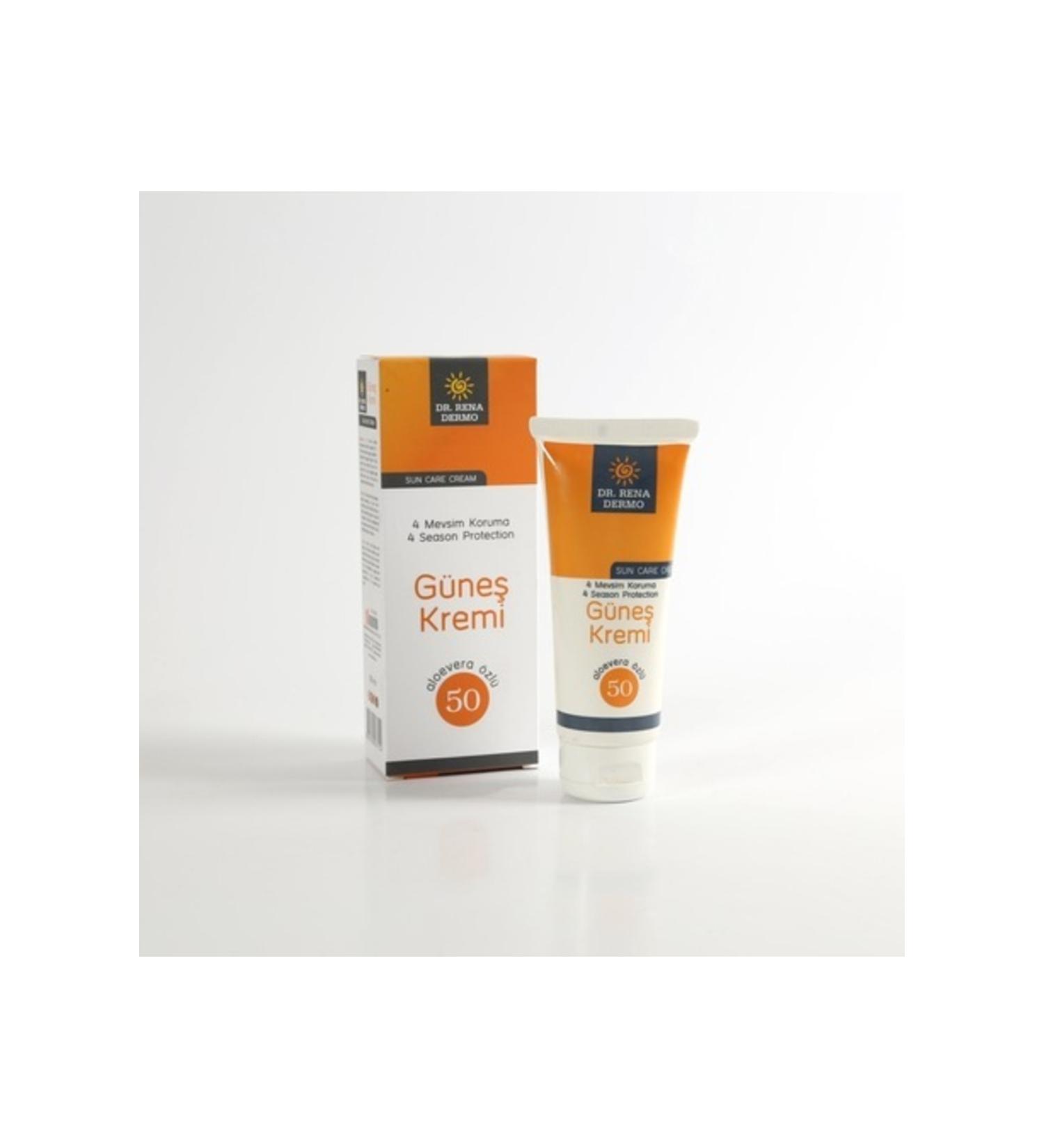 Dr. Rena Dermo Sun Cream 50 Factor 100ml Sun Cream New Packaging - Buy Online on GoSupps.com